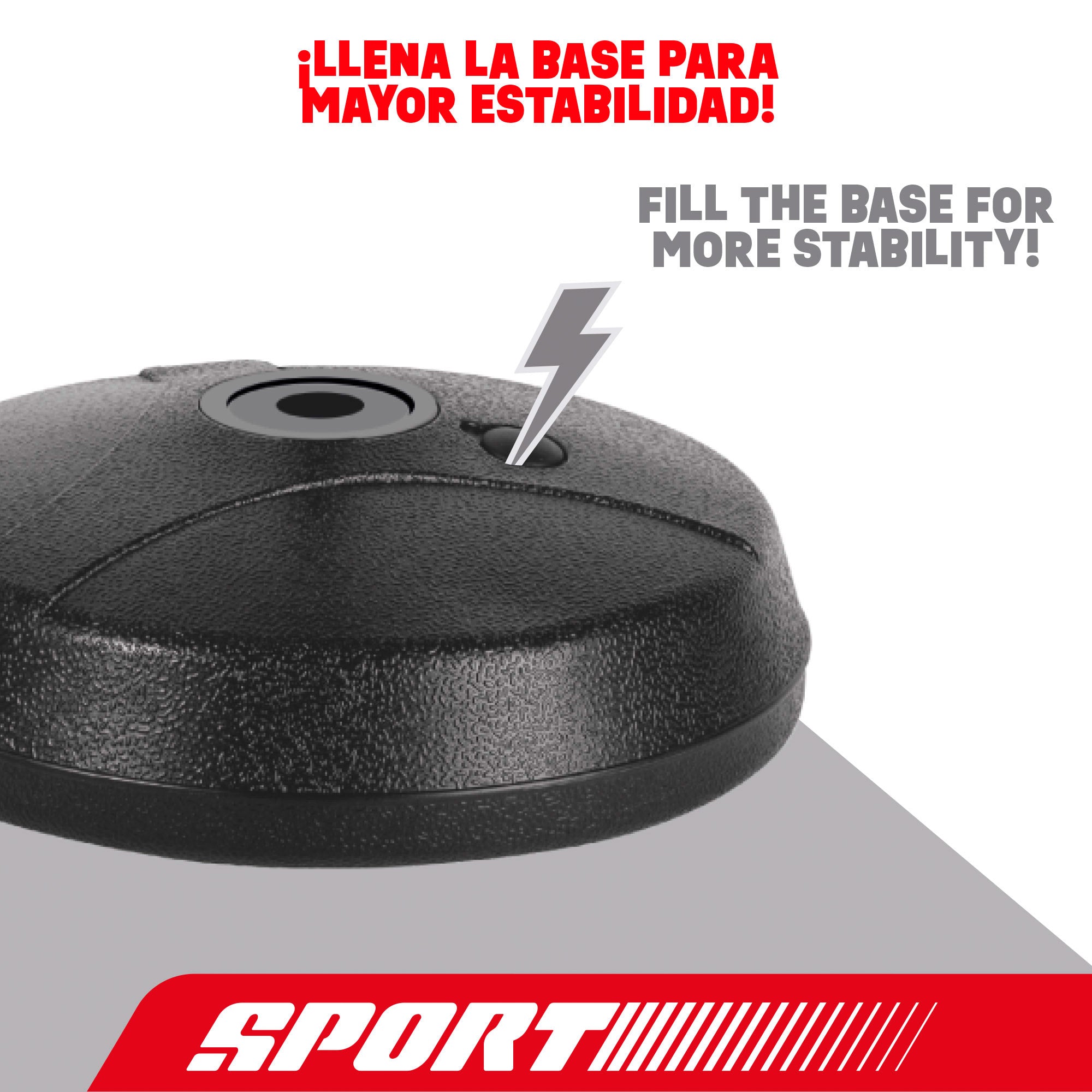Saco de boxe para criança CB Sports com luvas e bomba de ar.