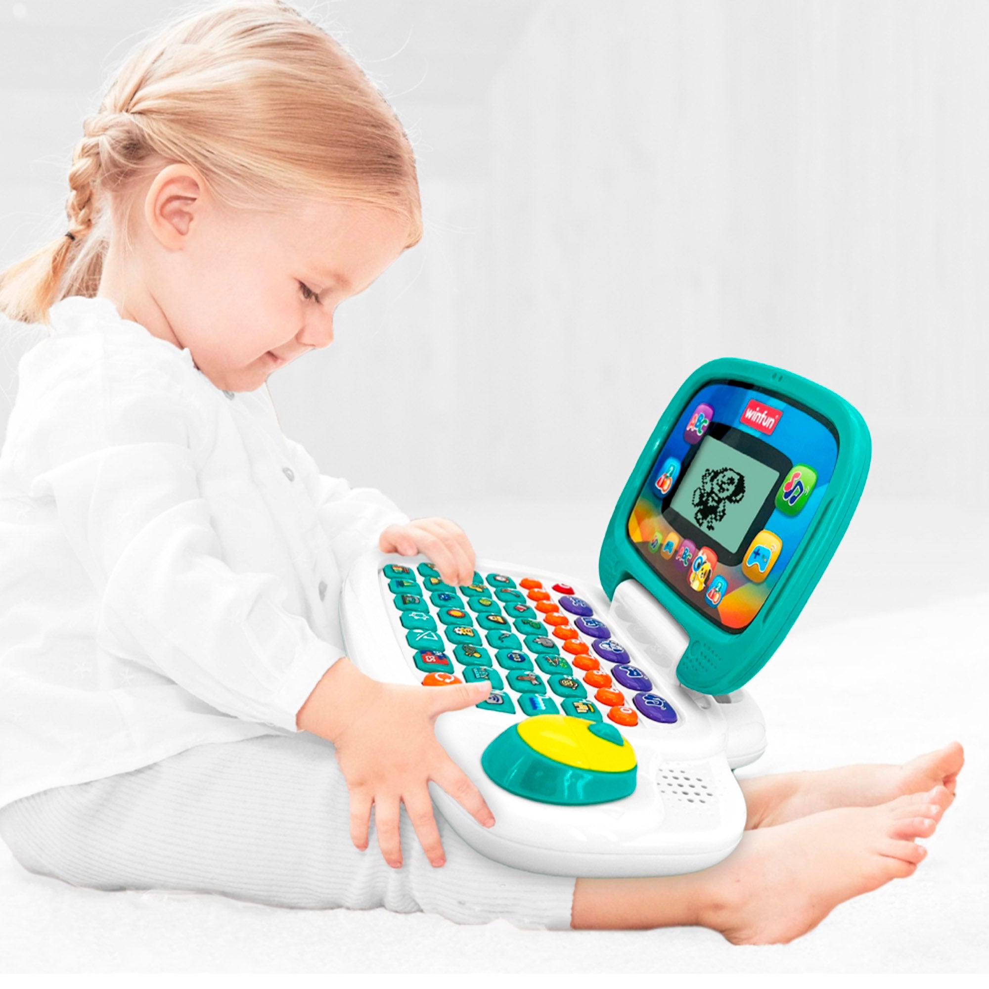 Computador portátil bilingue Winfun para crianças