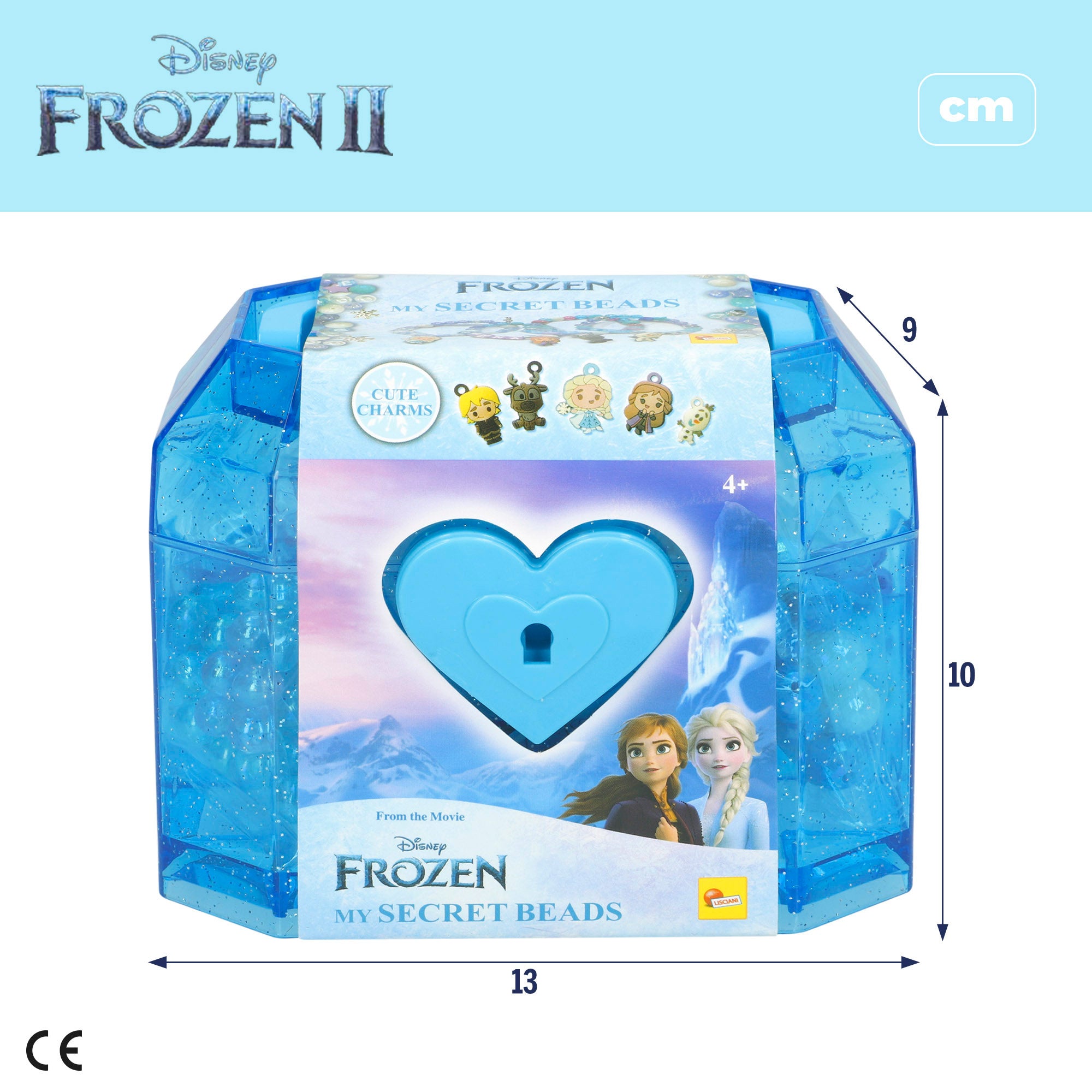 Conjunto Frozen para criar pulseiras e colares.