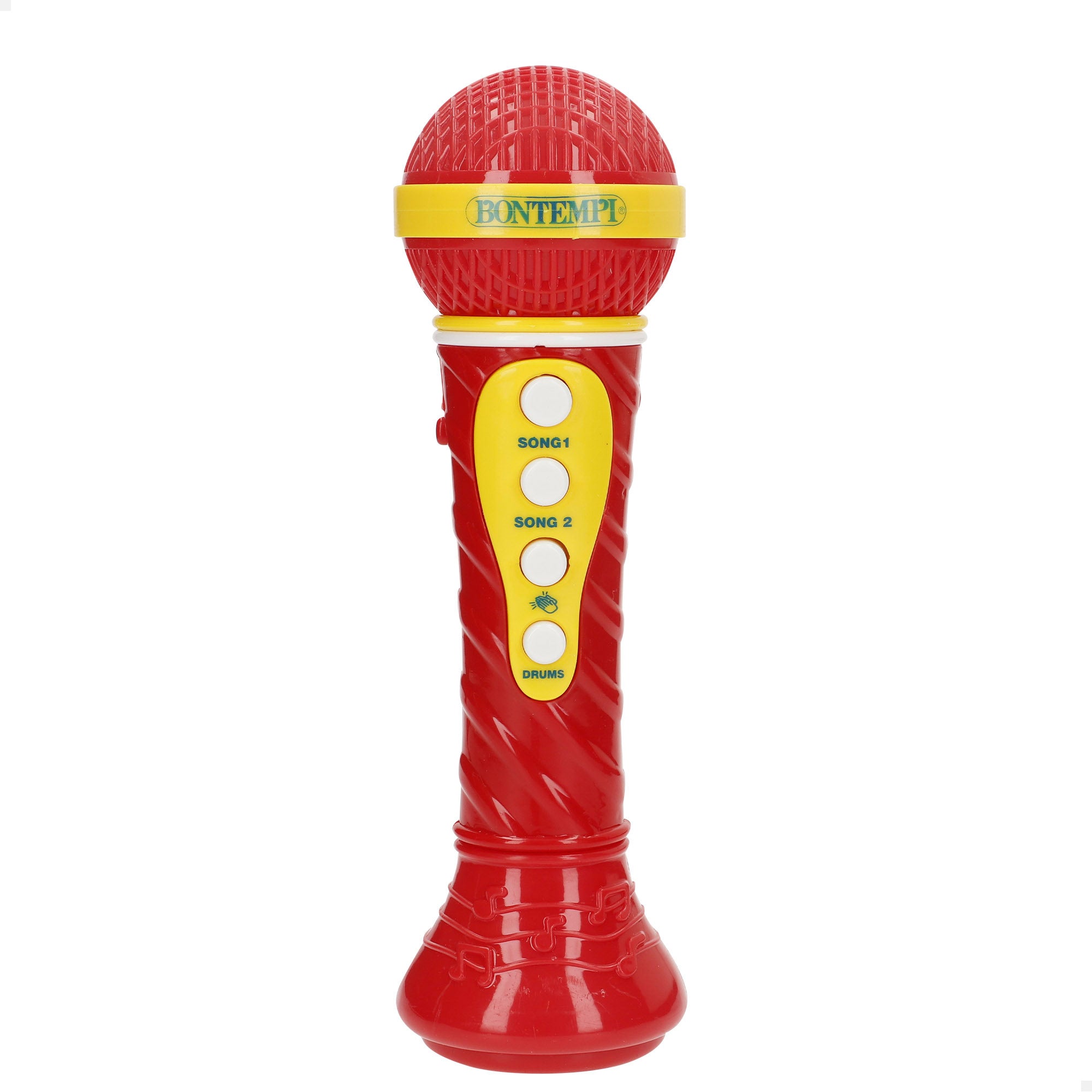 Microfone sem fios de brinquedo vermelho Bontempi