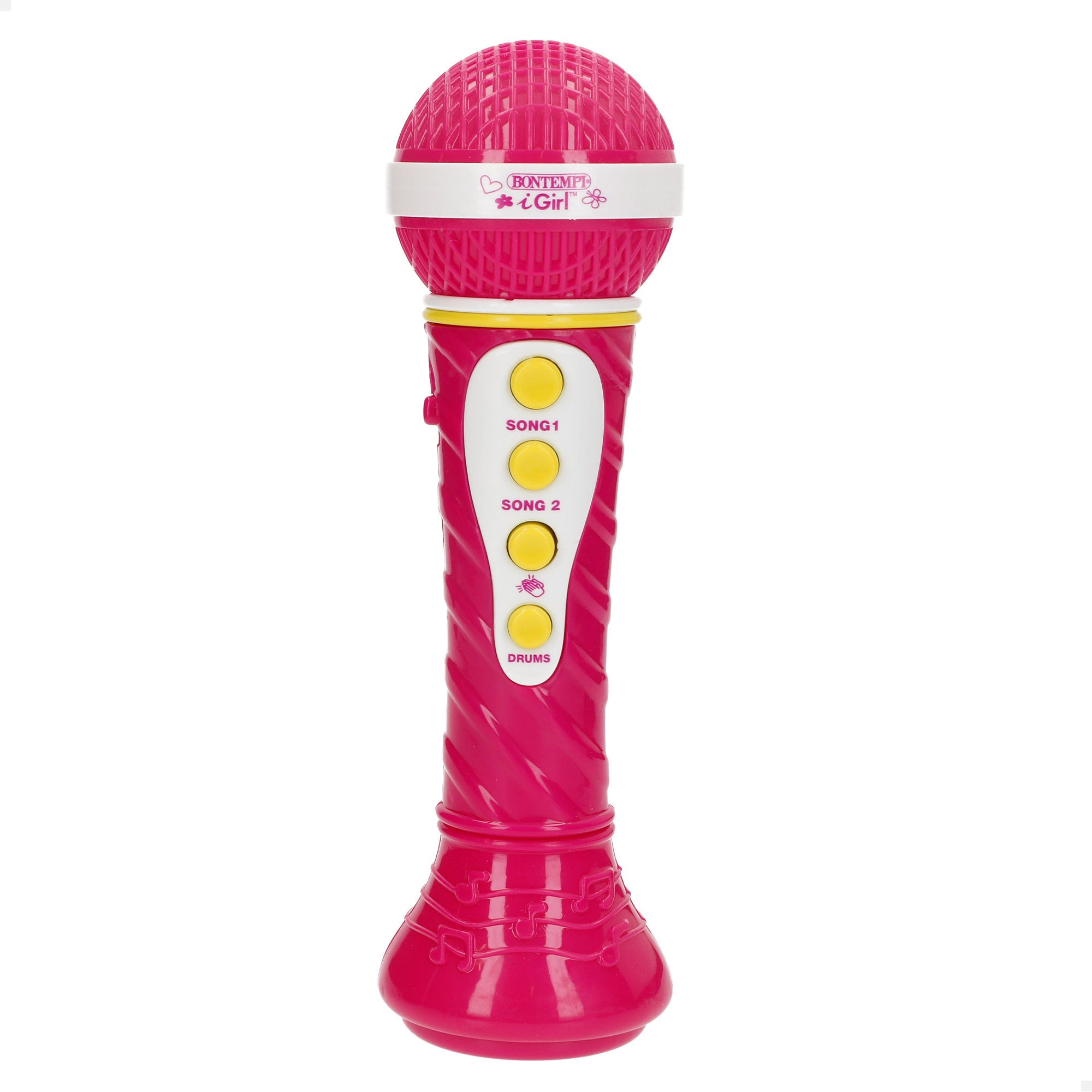 Microfone de brinquedo sem fios Bontempi rosa