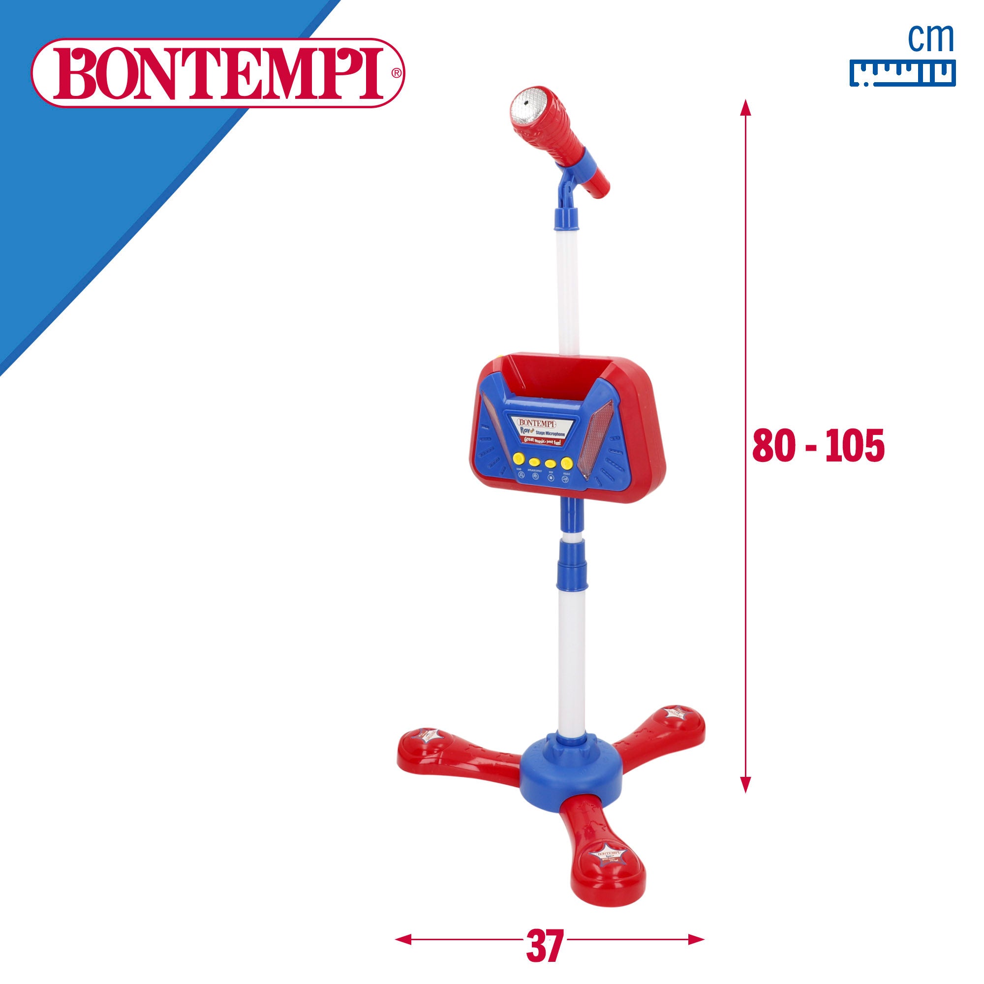 Microfone de palco sem fios Bontempi