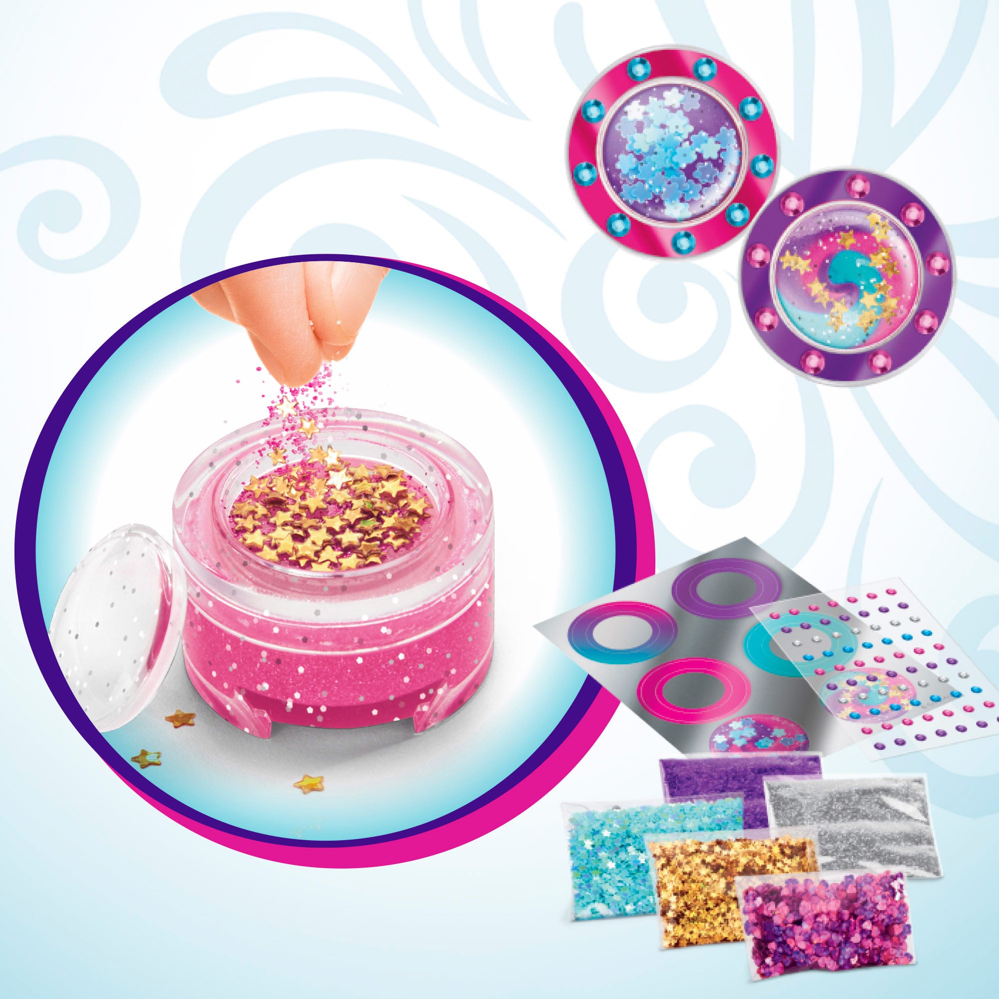 Conjunto para fazer batom Shimmer 'n Sparkle Medallion