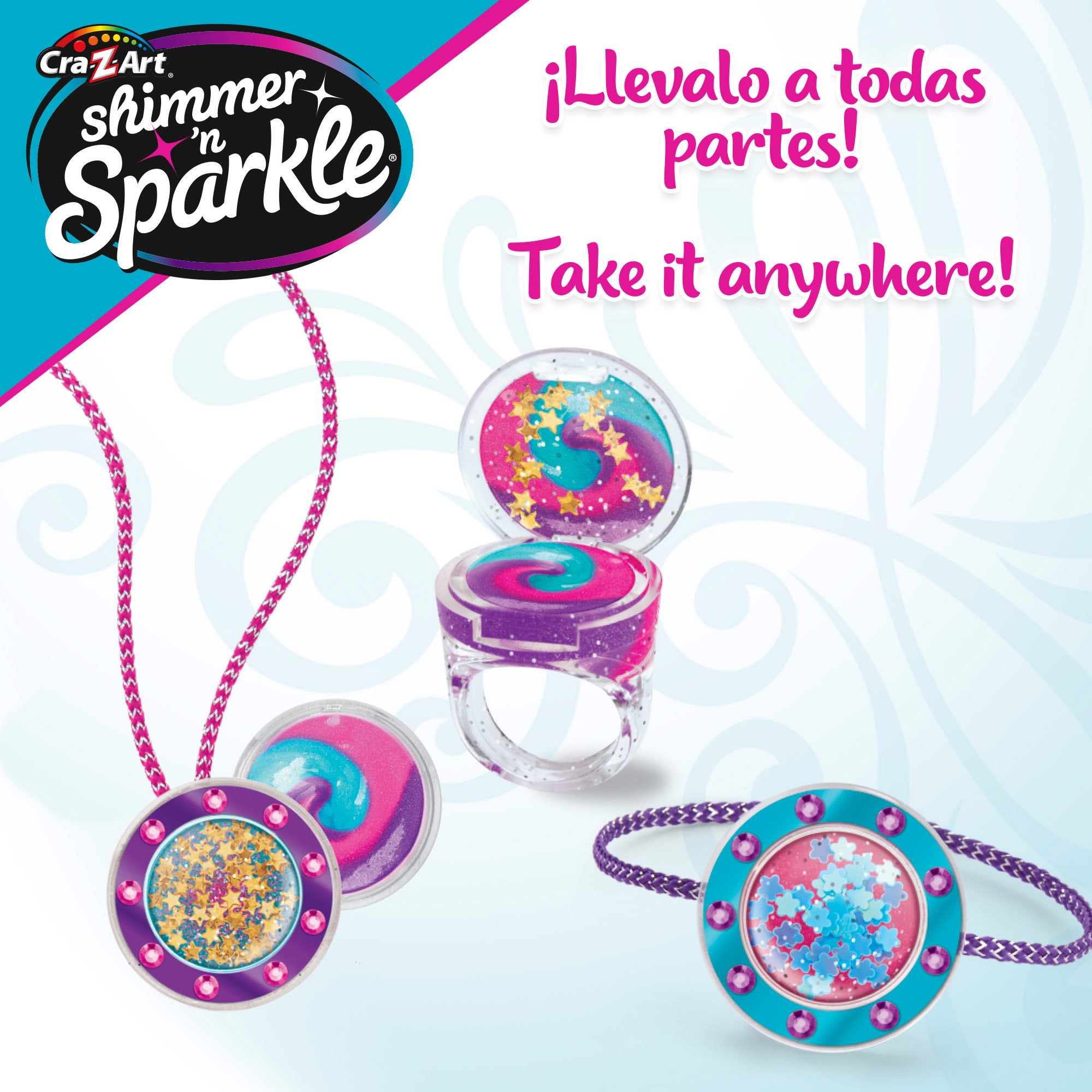 Conjunto para fazer batom Shimmer 'n Sparkle Medallion