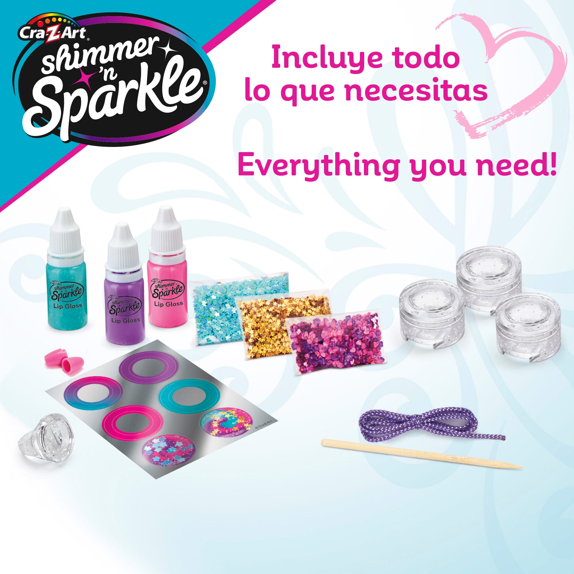 Conjunto para fazer batom Shimmer 'n Sparkle Medallion
