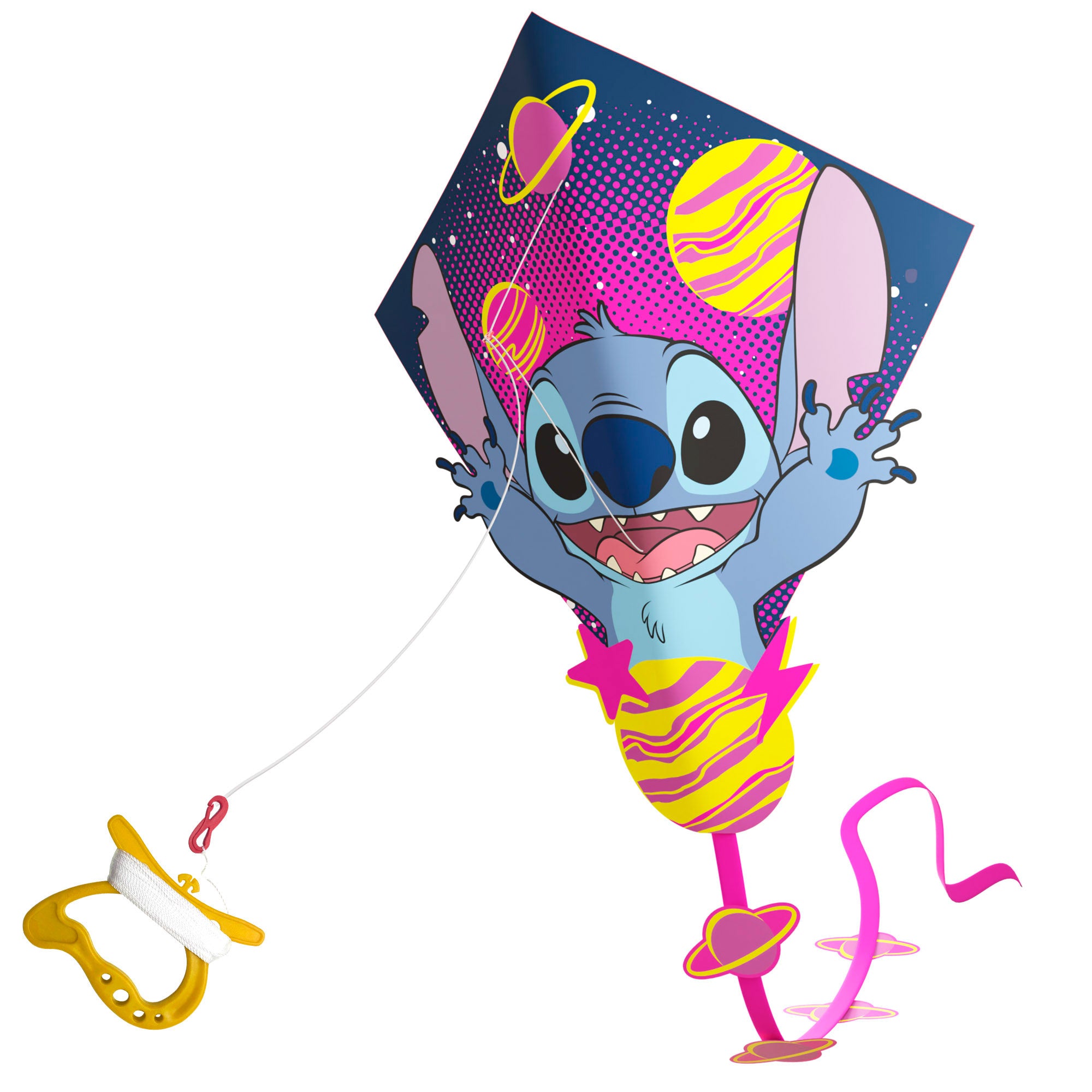 Cometa Pop-Up em Forma de Diamante Stitch