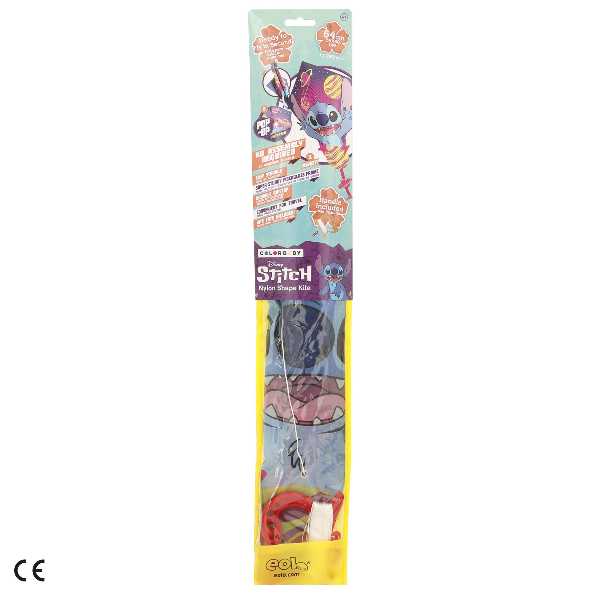Cometa Pop-Up em Forma de Diamante Stitch