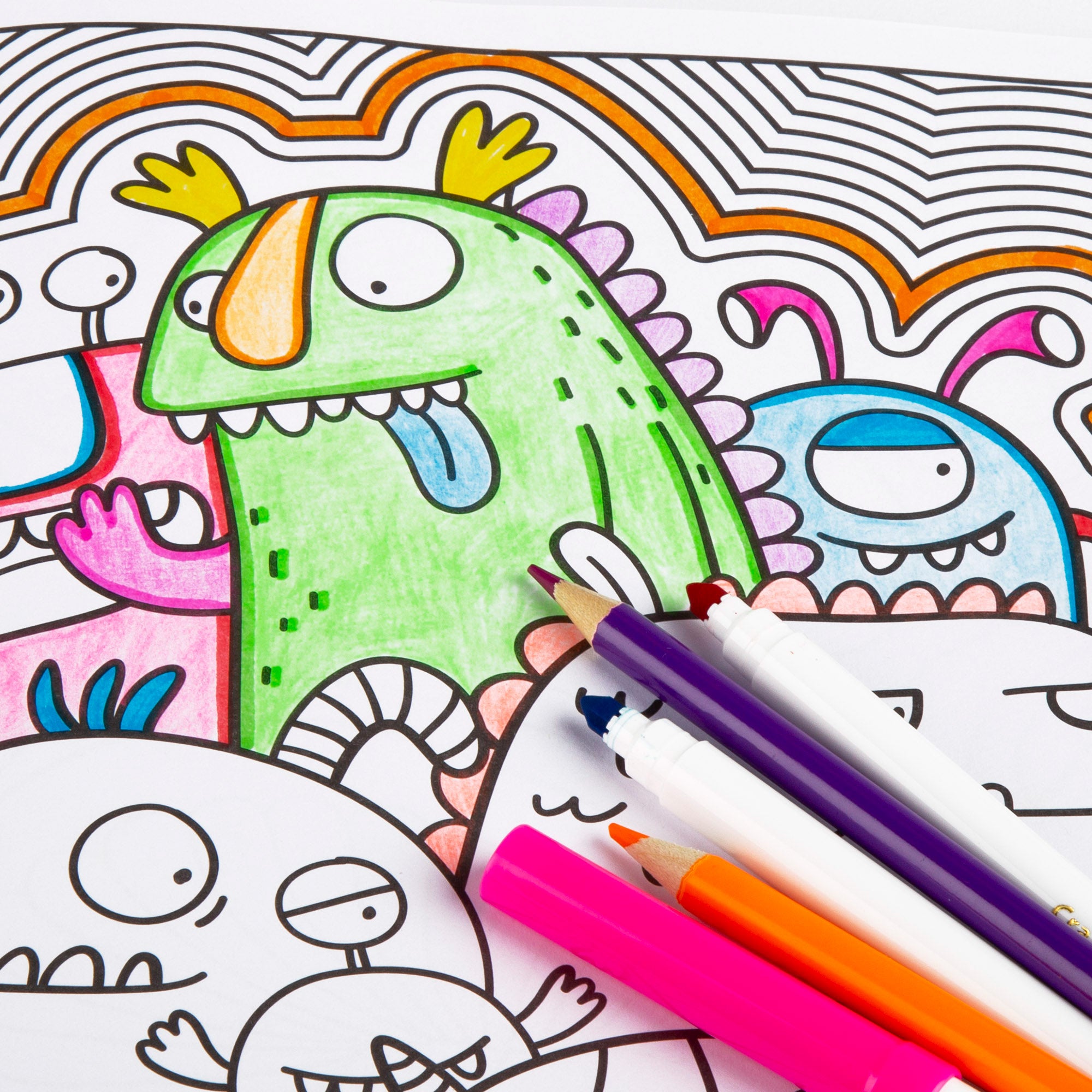 Kit de arte Cra-Z-Art com cores e atividades