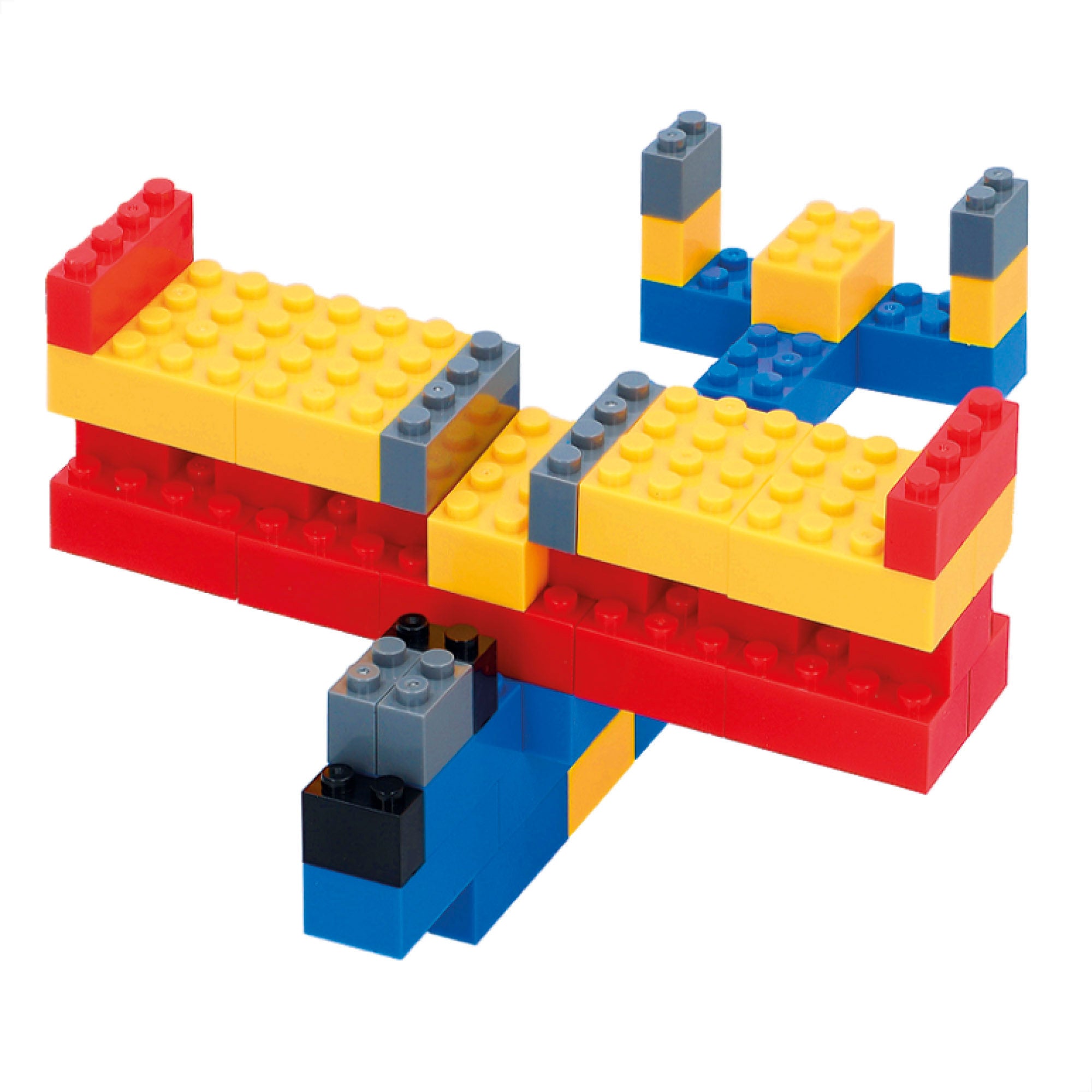 Conjunto de Blocos de Construção Nano Color Block com 1000 Peças