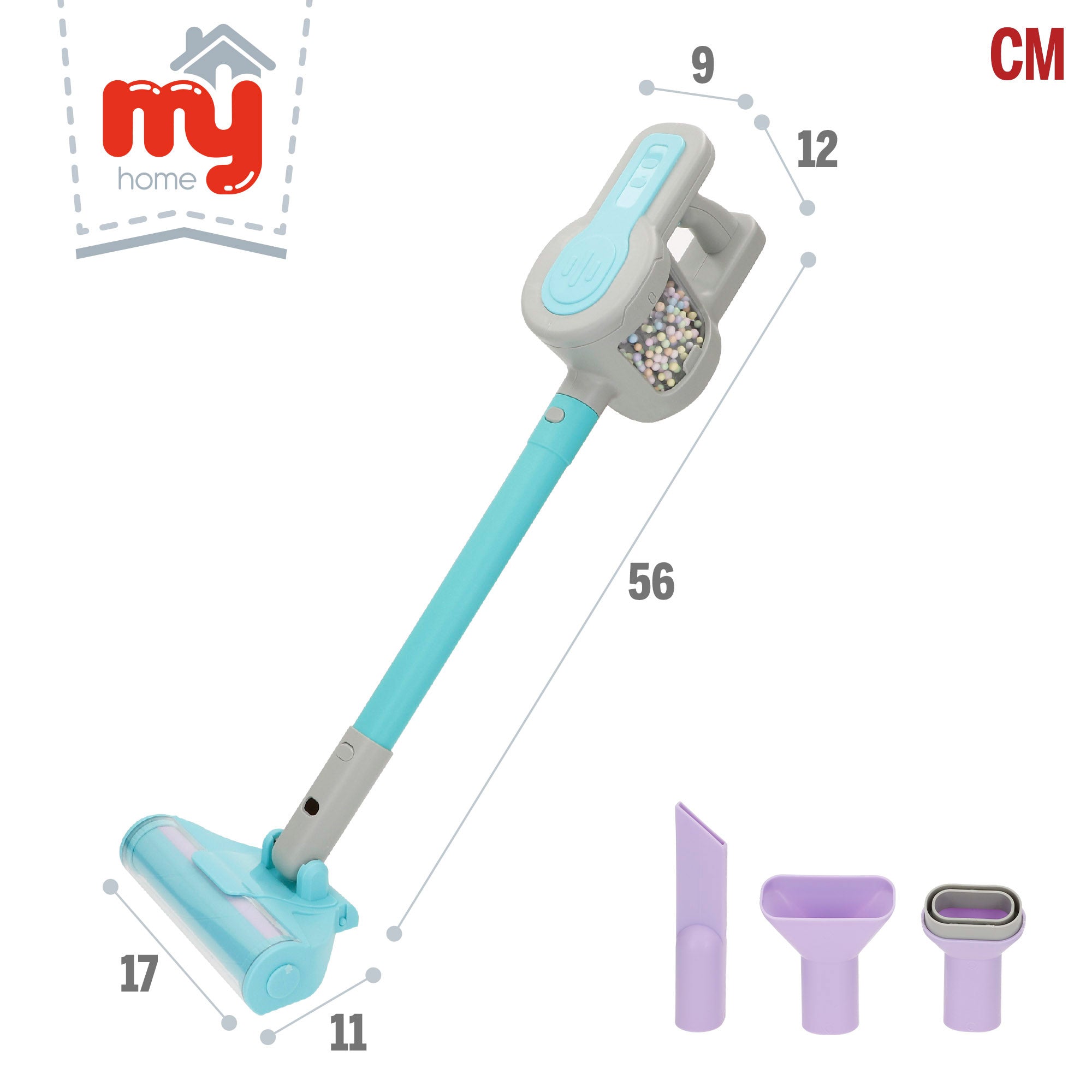 Aspirador de brinquedo 4 em 1 My Home