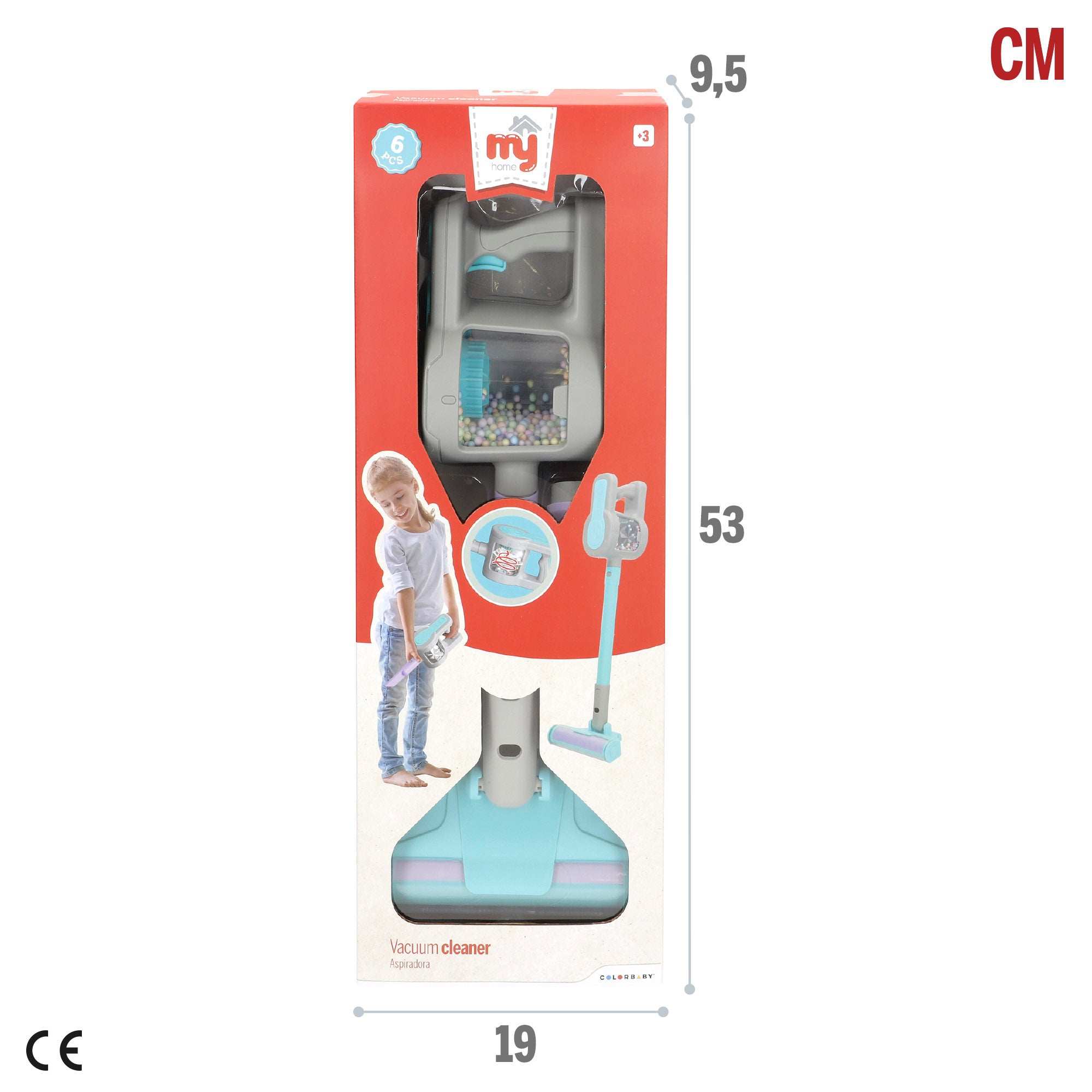 Aspirador de brinquedo 4 em 1 My Home