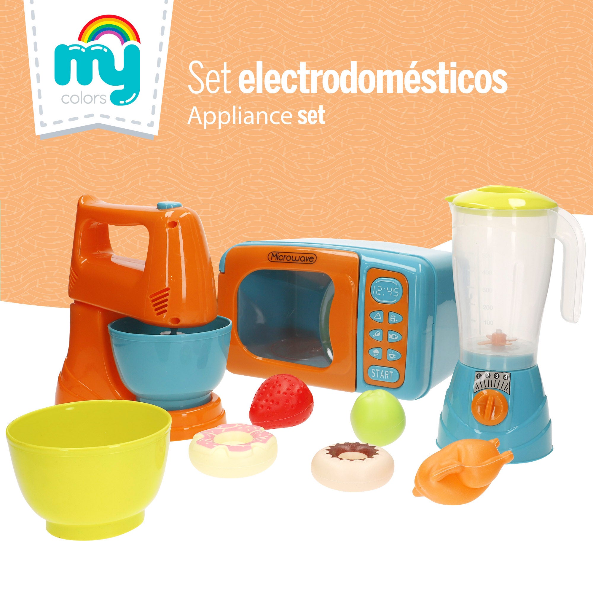 Conjunto de cozinha de brinquedo My Home com acessórios