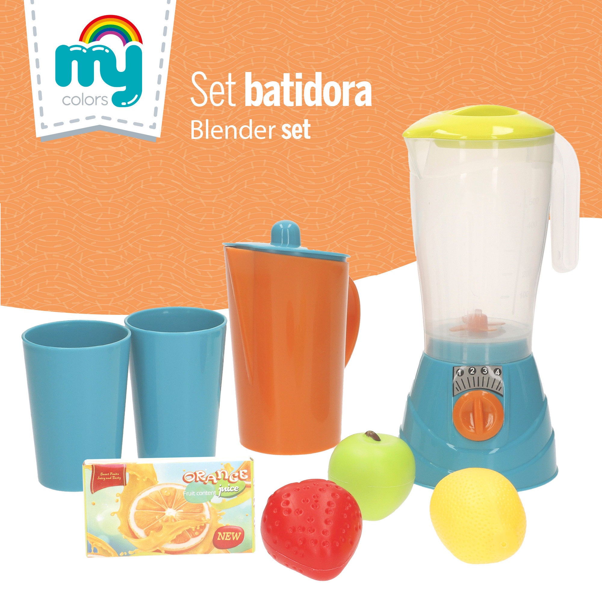 Conjunto de Cozinha de Brinquedo My Home com Liquidificador e Acessórios