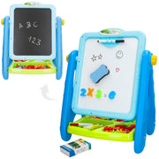 Quadro branco magnético 2 em 1 Good Idea com números e letras