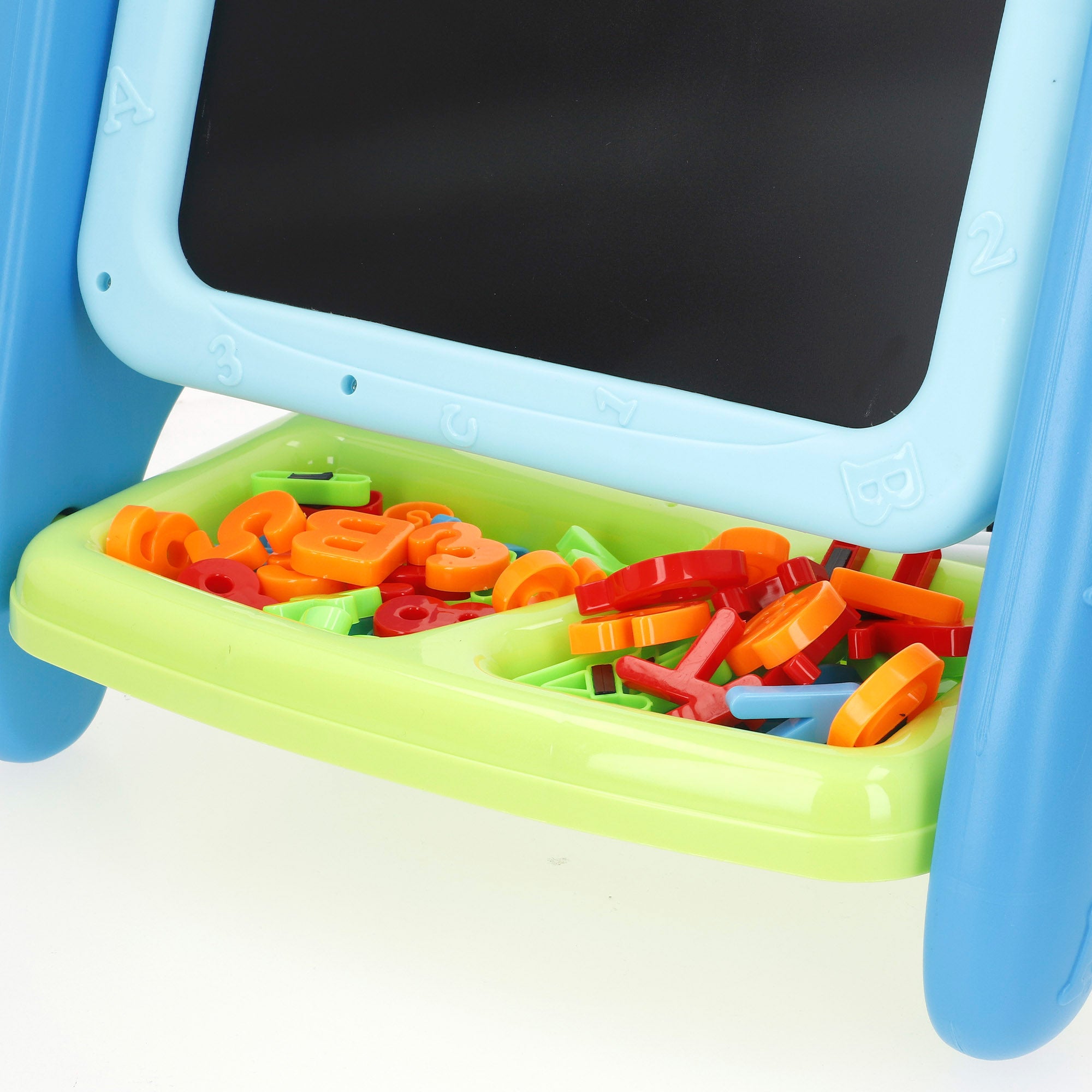 Quadro branco magnético 2 em 1 Good Idea com números e letras