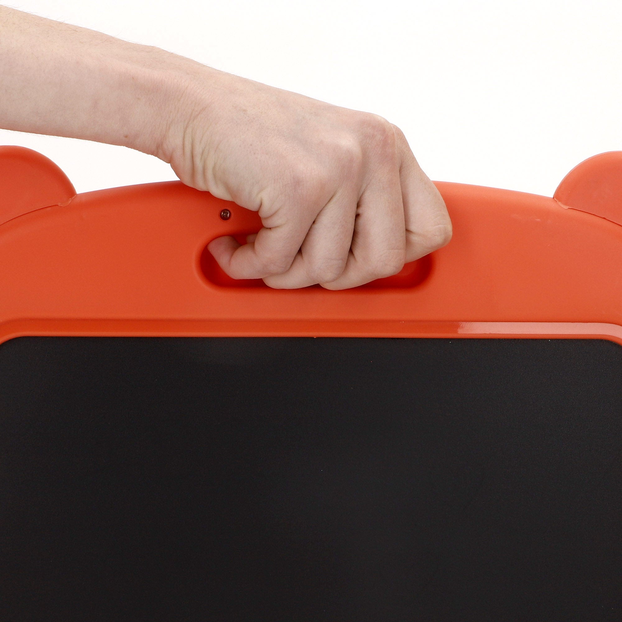 Quadro branco magnético 2 em 1 com forma de urso e acessórios da Good Idea