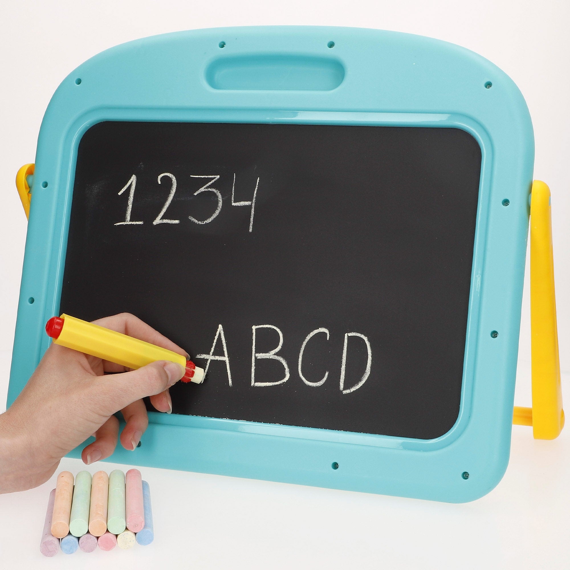 Quadro branco magnético 2 em 1 Good Idea com acessórios