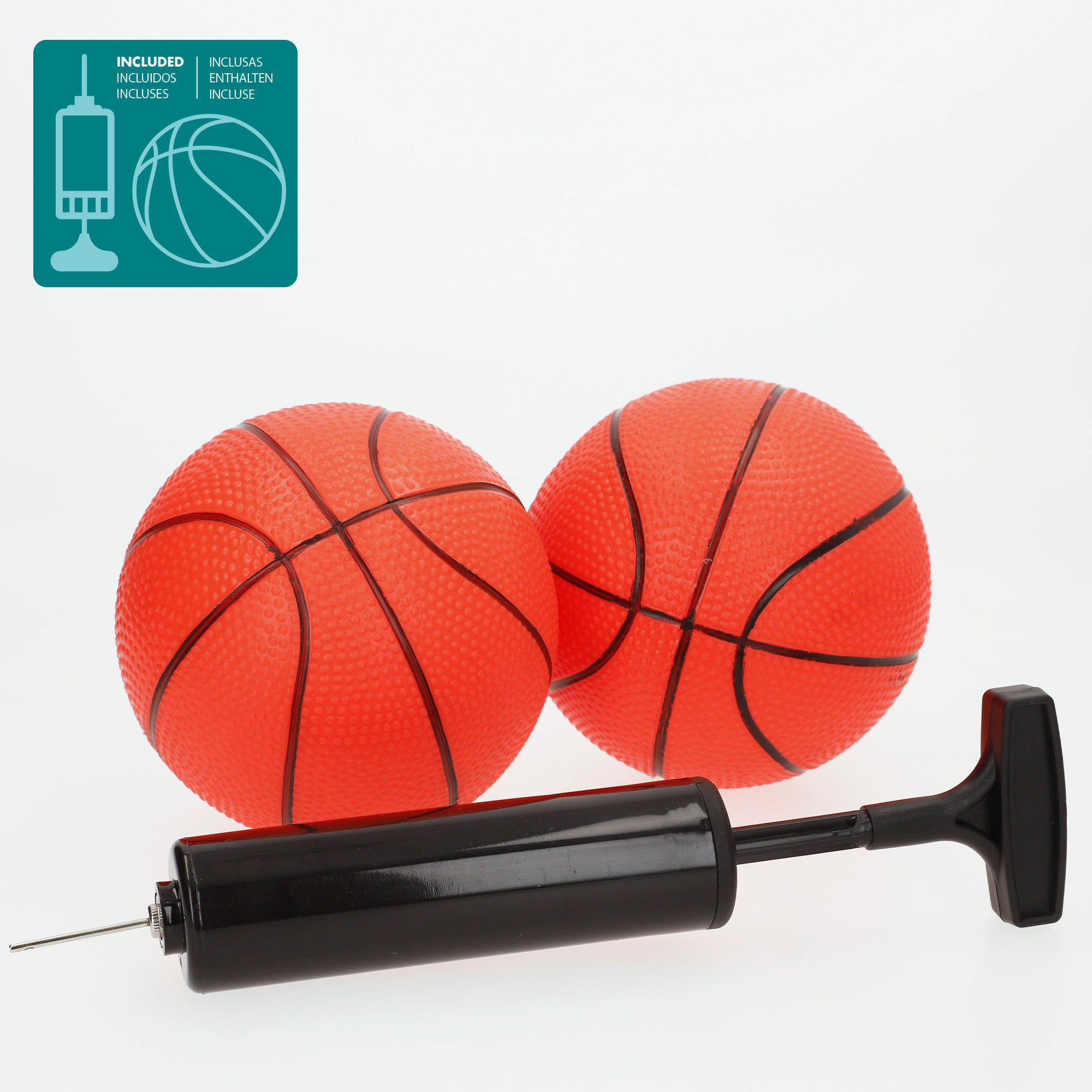 Cesta de basquetebol CB Games com estrutura de retorno e marcador eletrónico.