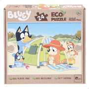 Puzzle para colorir dupla face Bluey ECO, 24 peças, tamanho XL