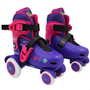 KPop Demon Hunters Patins de 4 rodas tamanho 27-30,5 cm