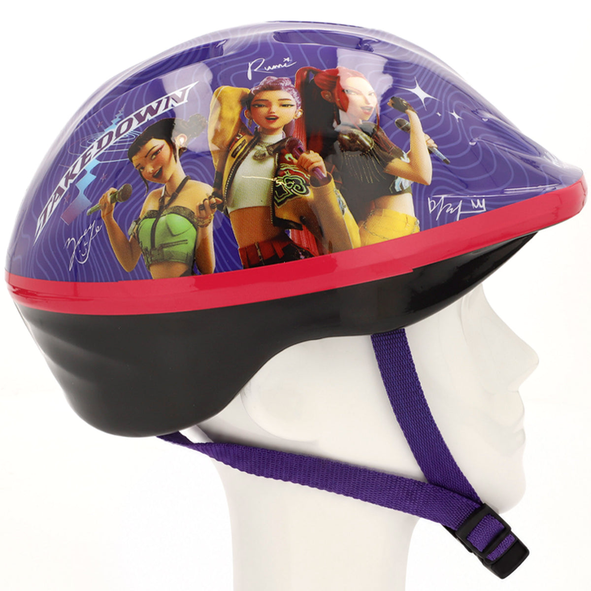 Capacete de criança KPop Demon Hunters 48-52 cm
