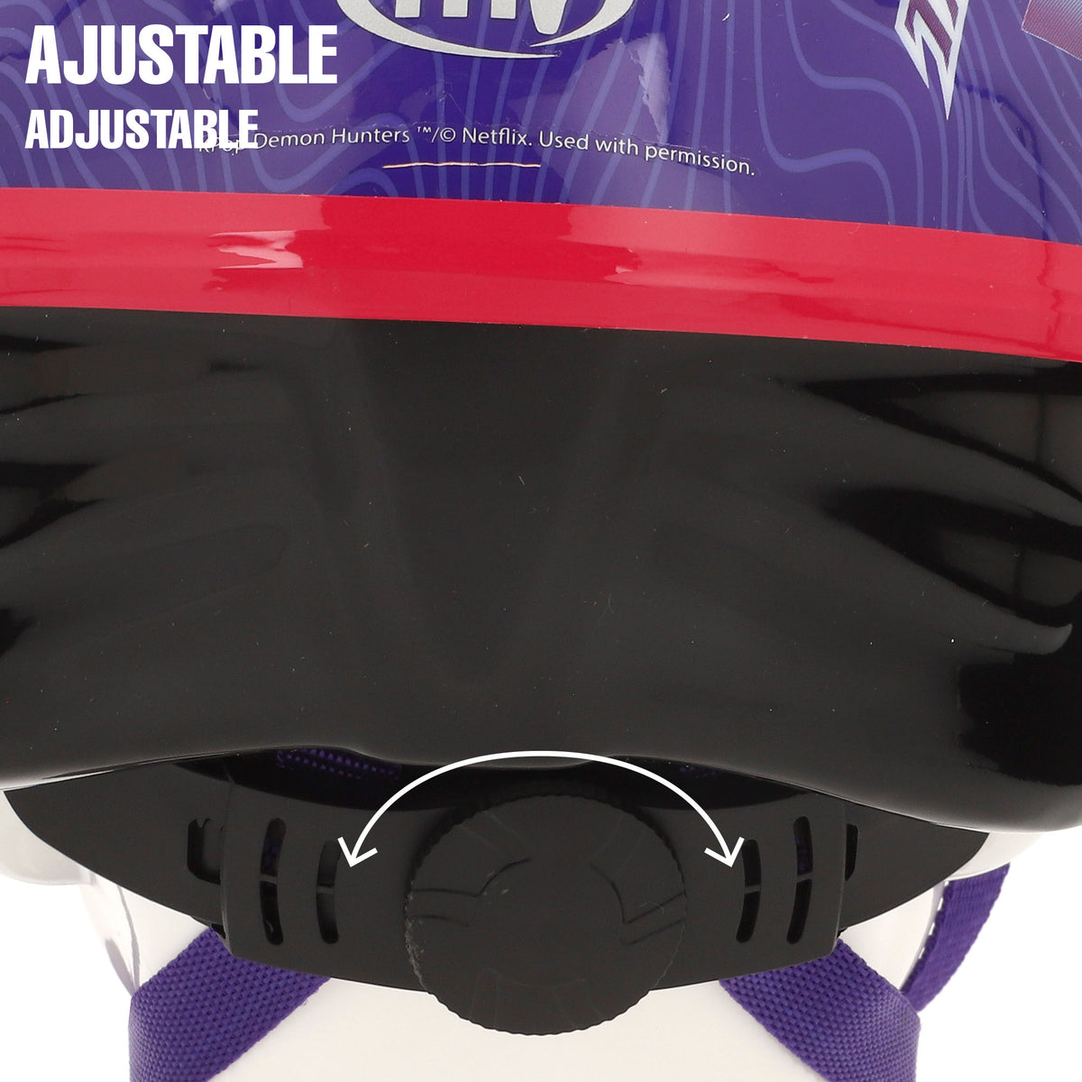 Capacete de criança KPop Demon Hunters 48-52 cm
