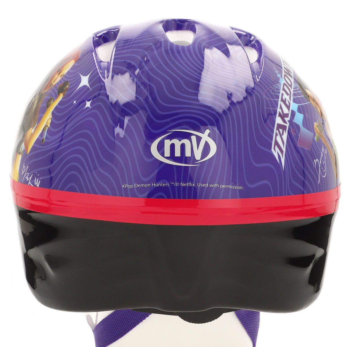 Capacete de criança KPop Demon Hunters 48-52 cm