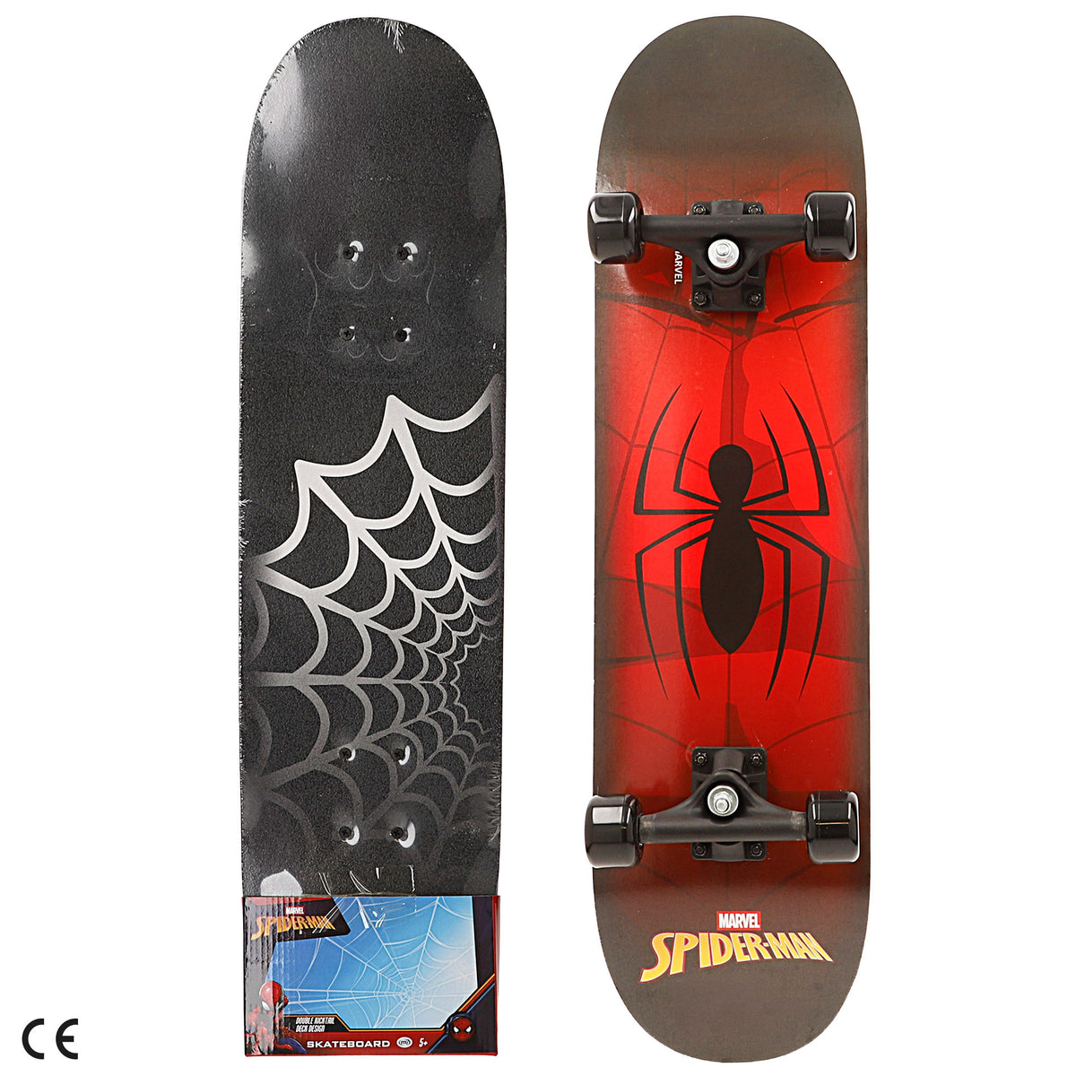 Skate Homem-Aranha 79x20 cm + 5 anos