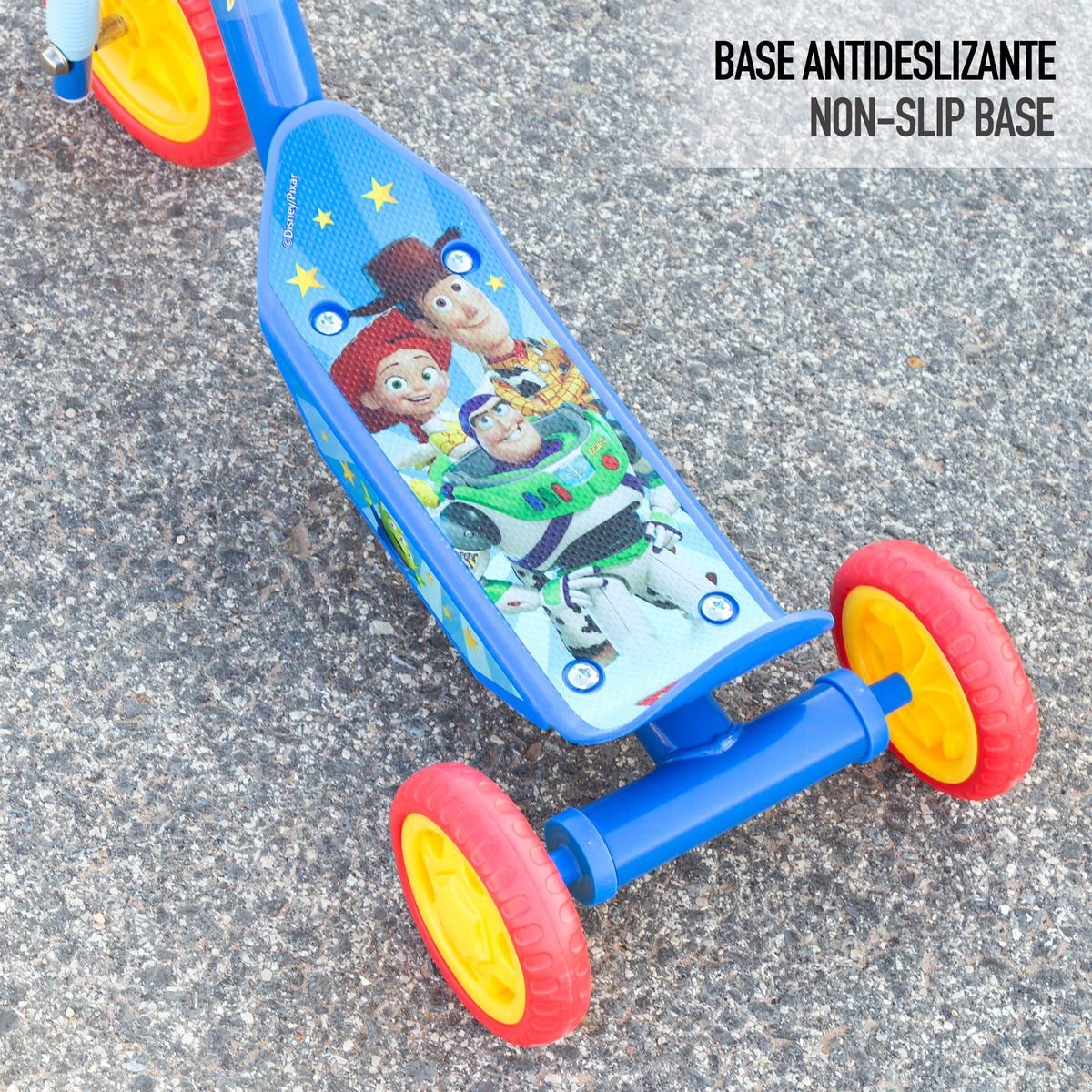 Trotinete dobrável 3 rodas Toy Story + 2 anos