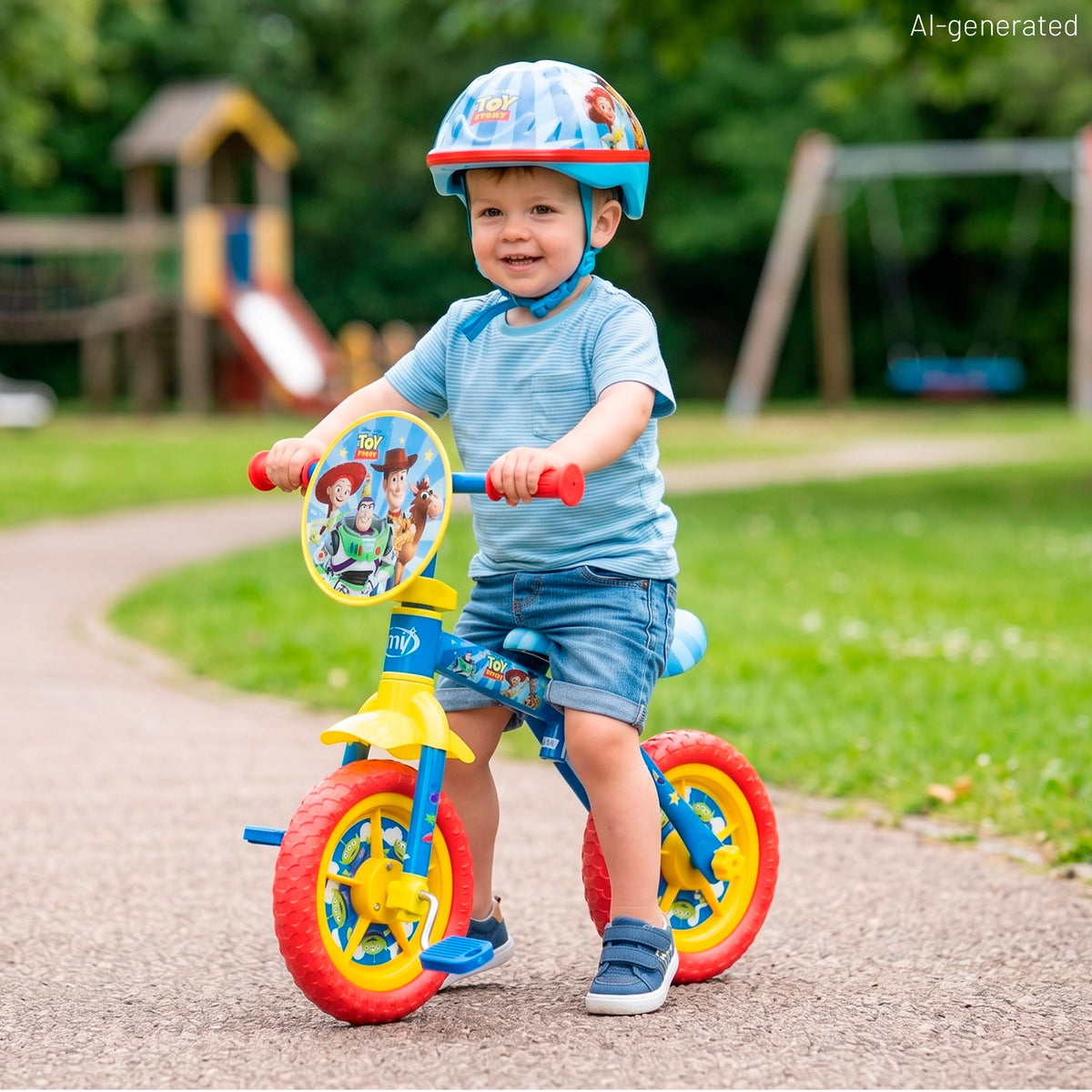 Toy Story Bicicleta evolutiva 2 em 1 + 2 anos