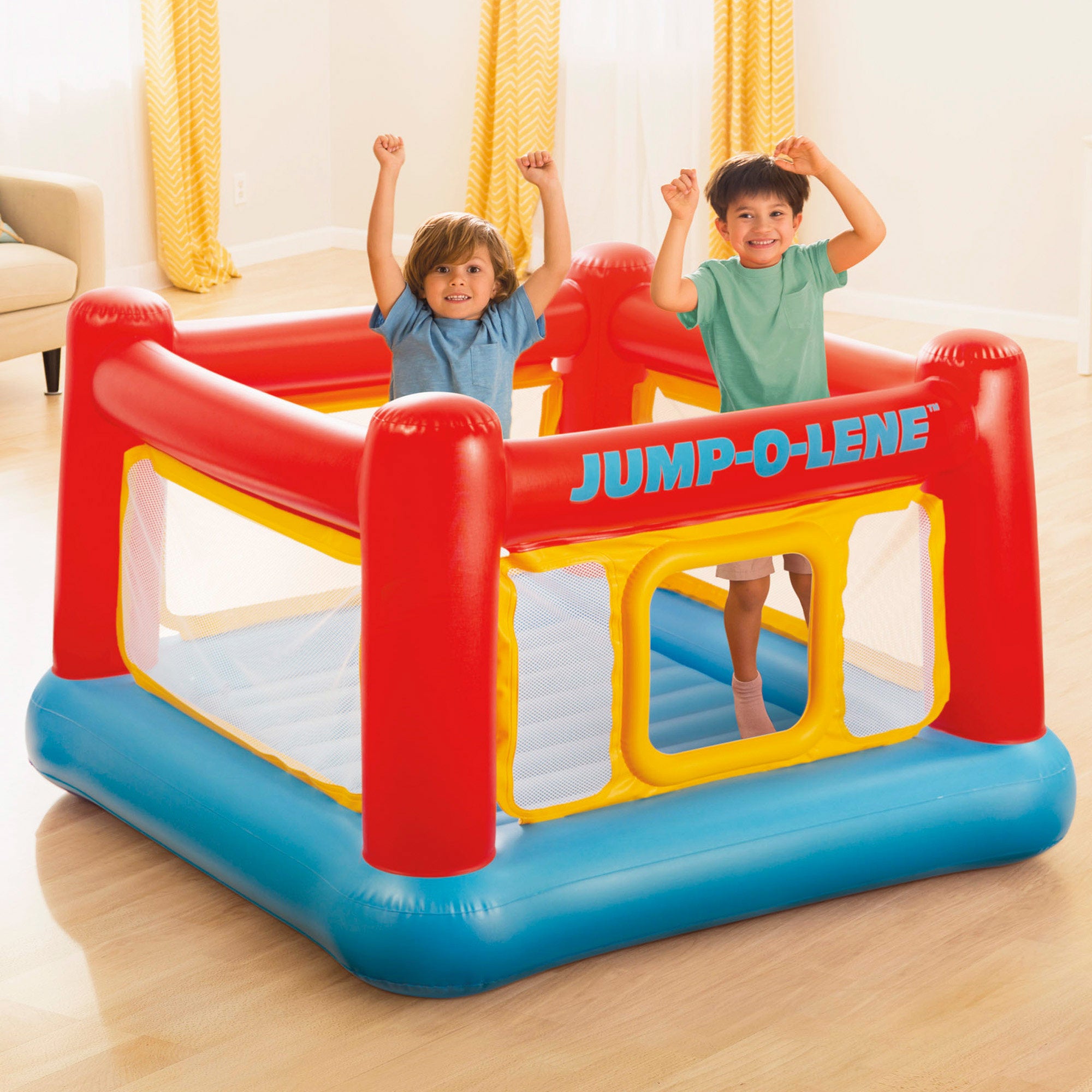 Castelo insuflável Jump-o-Lene da INTEX, 174 x 112 cm