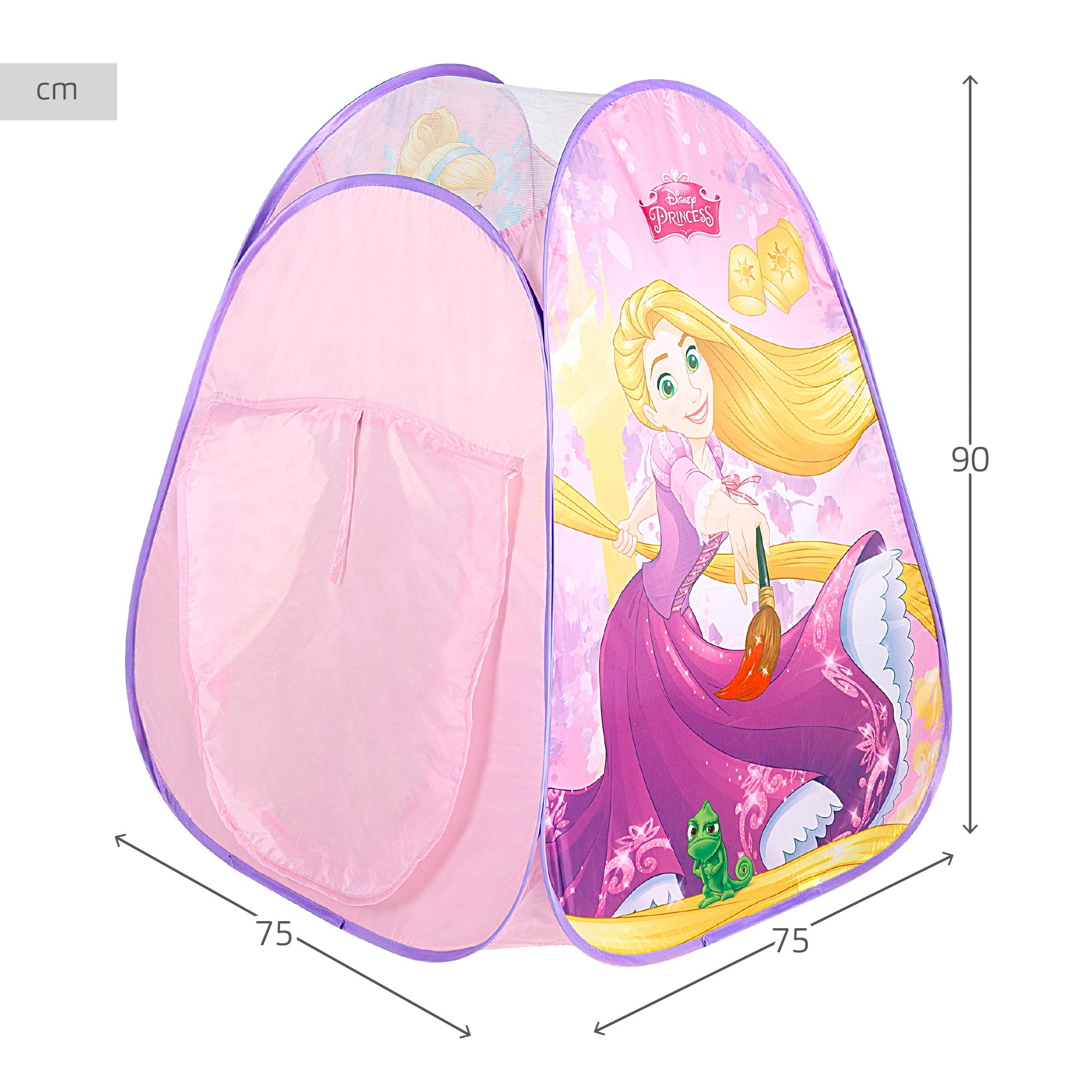 Tenda infantil pop-up das Princesas Disney, 75x75x90 cm
