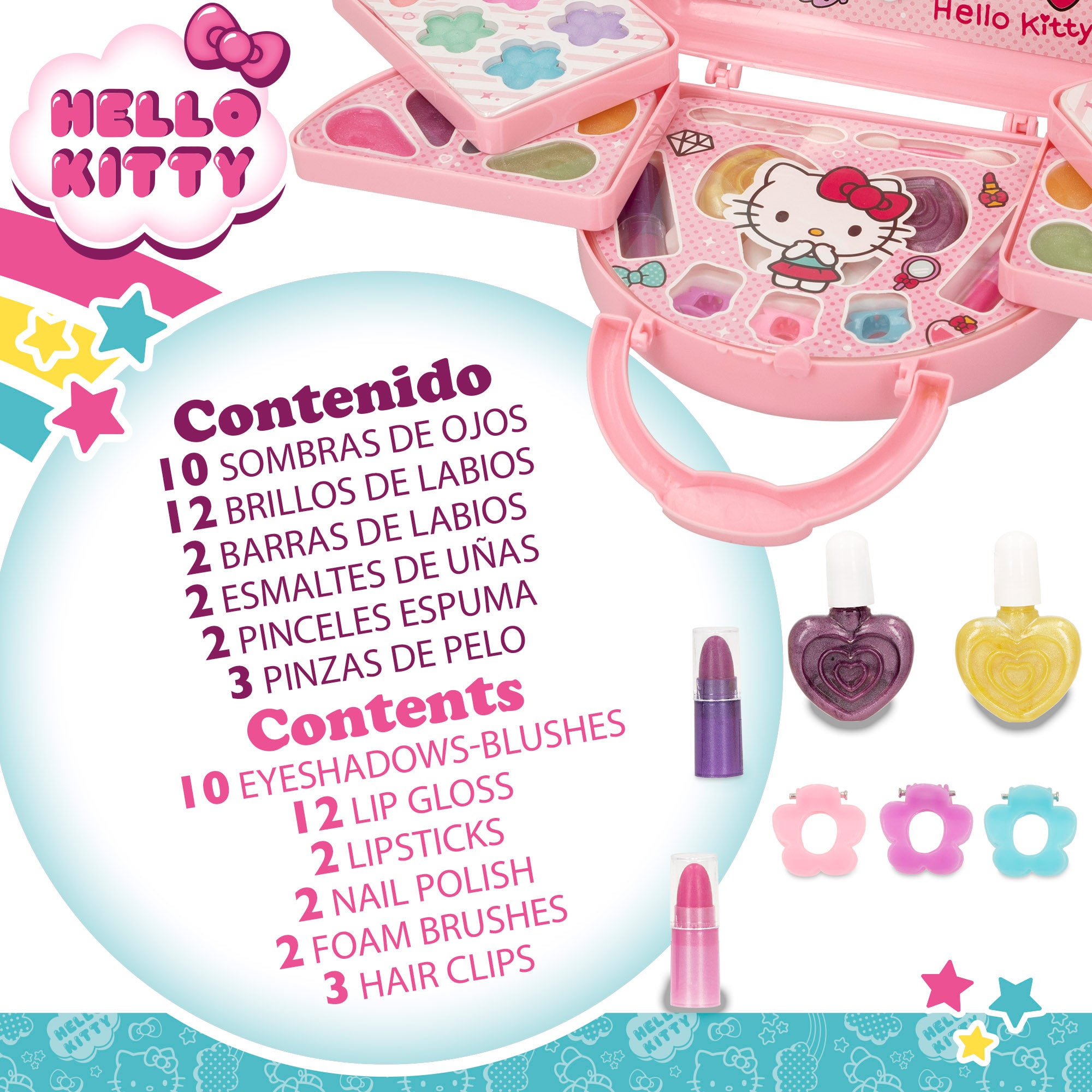 Bolsa de maquilhagem Hello Kitty