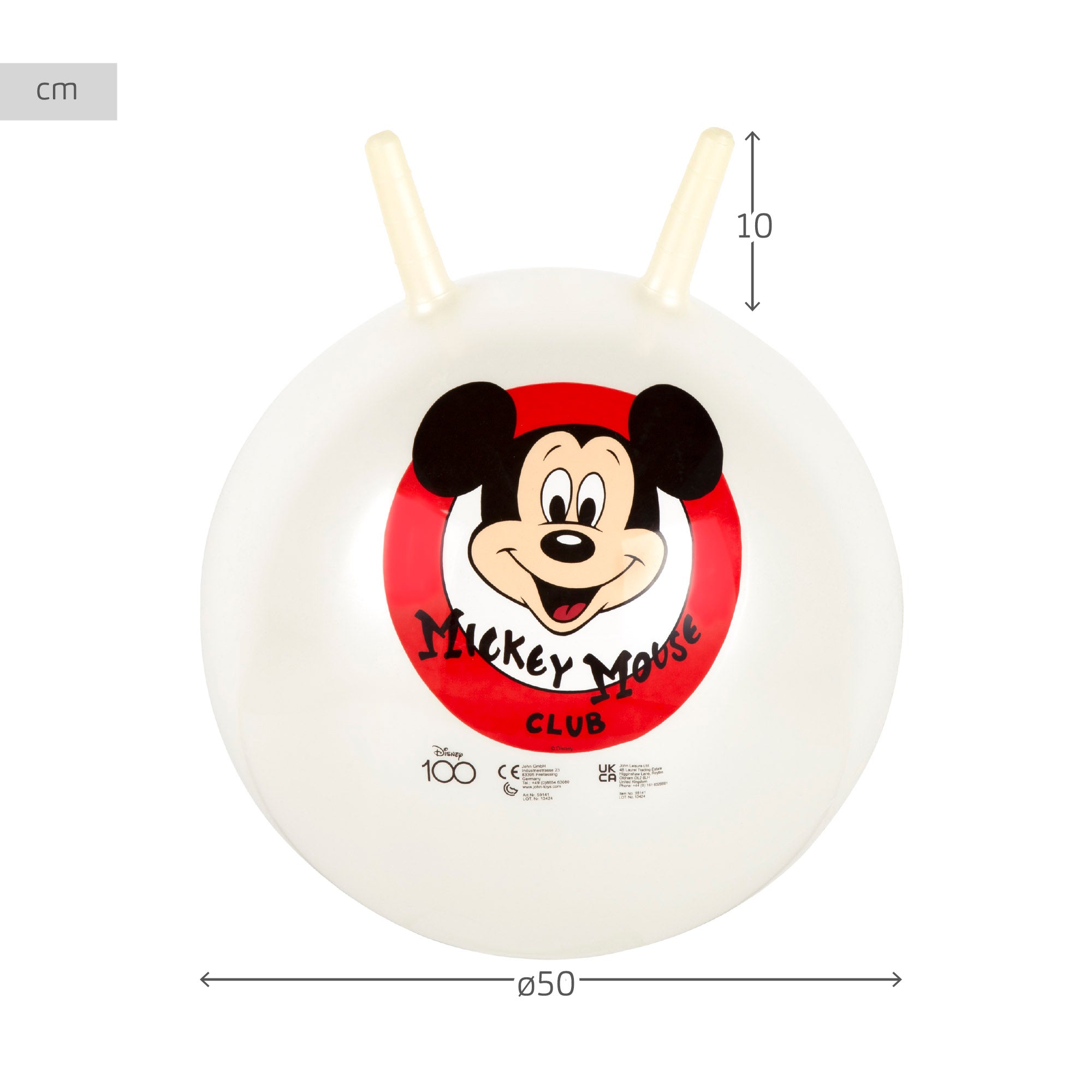 Bola insuflável Disney Mickey Mouse Ø45-50 cm
