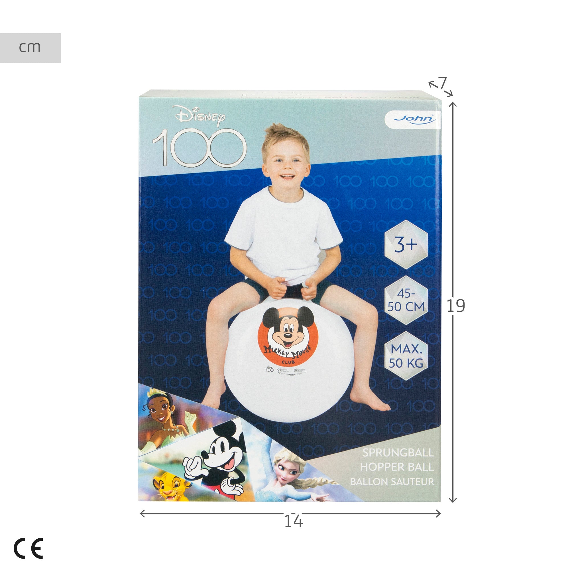 Bola insuflável Disney Mickey Mouse Ø45-50 cm