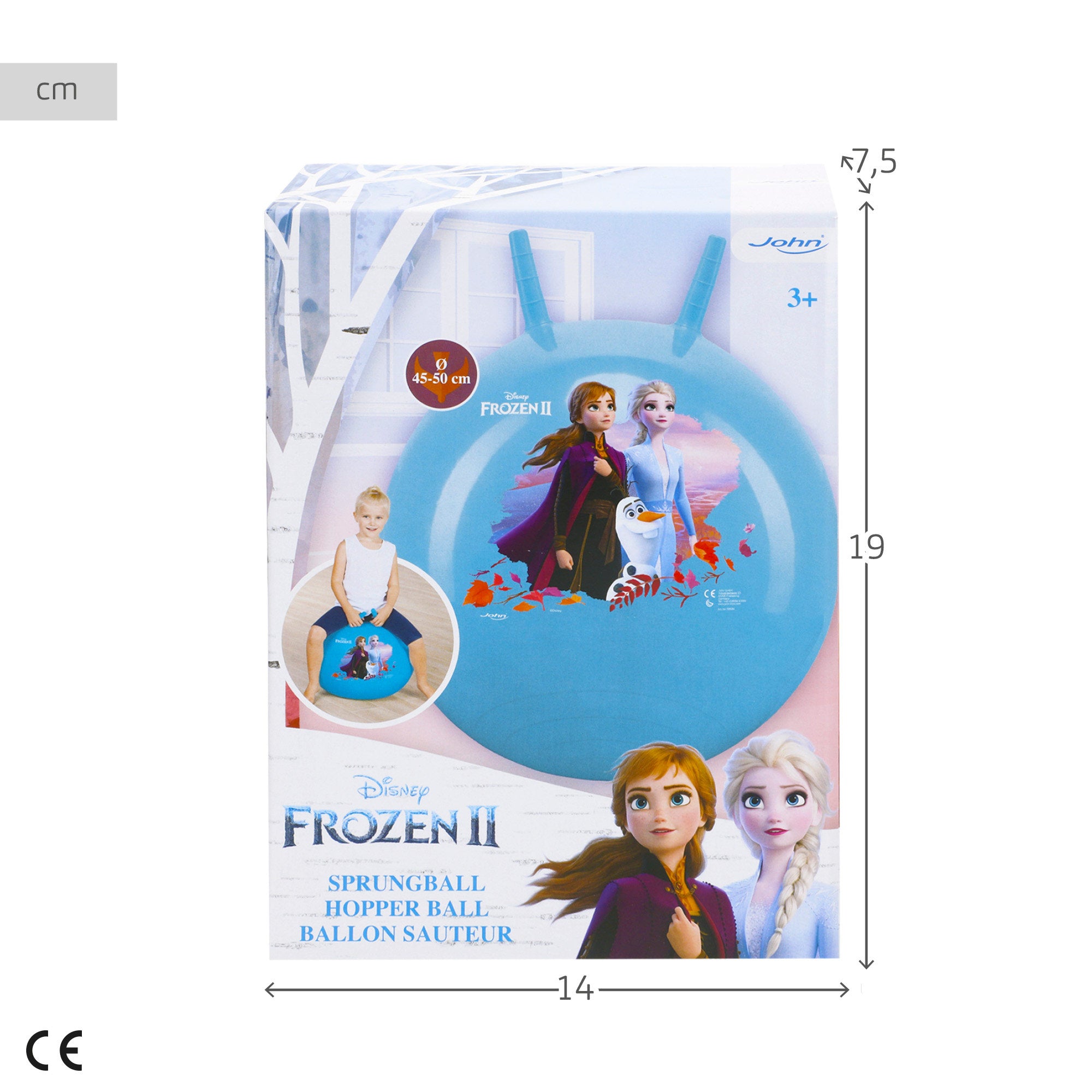Bola insuflável Frozen II Ø45-50 cm