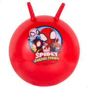 Bola insuflável do Homem-Aranha e da sua equipa de super-heróis, diâmetro de 45 a 50 cm.