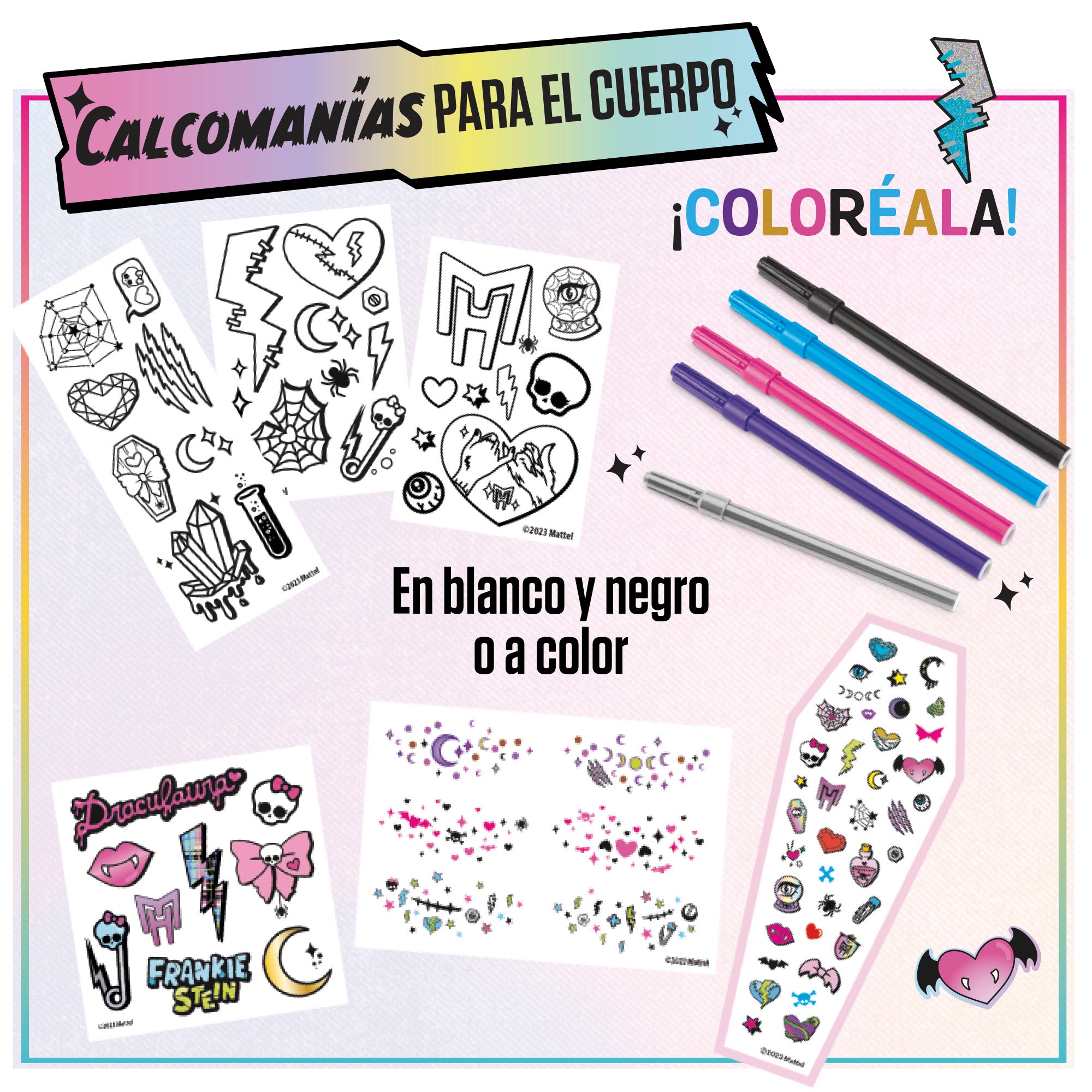 Estúdio de tatuagens e arte corporal Monster High