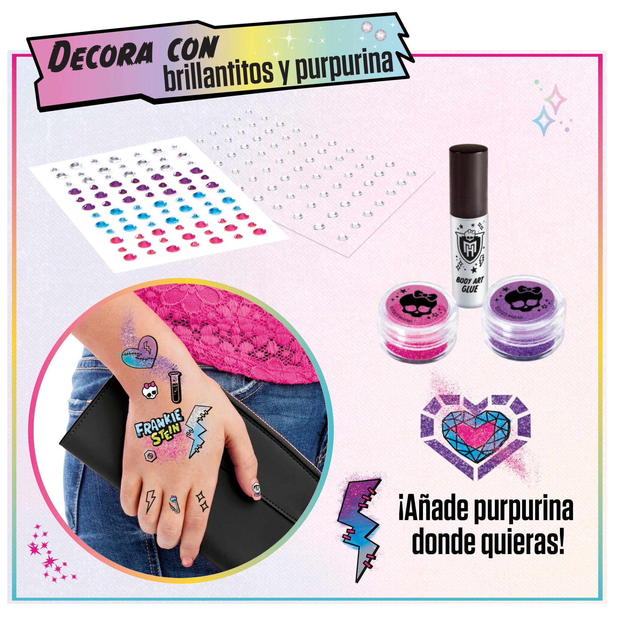 Estúdio de tatuagens e arte corporal Monster High