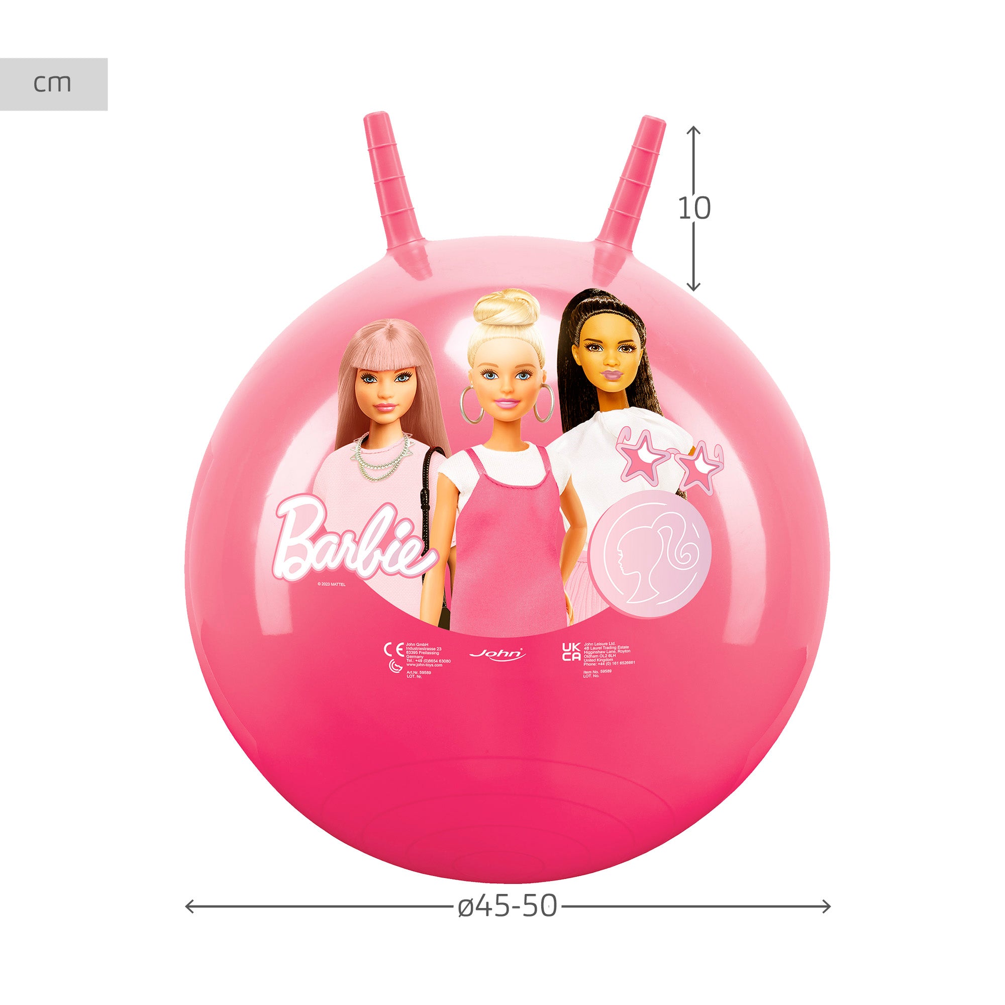 Bola insuflável oficial Barbie Ø45-50 cm