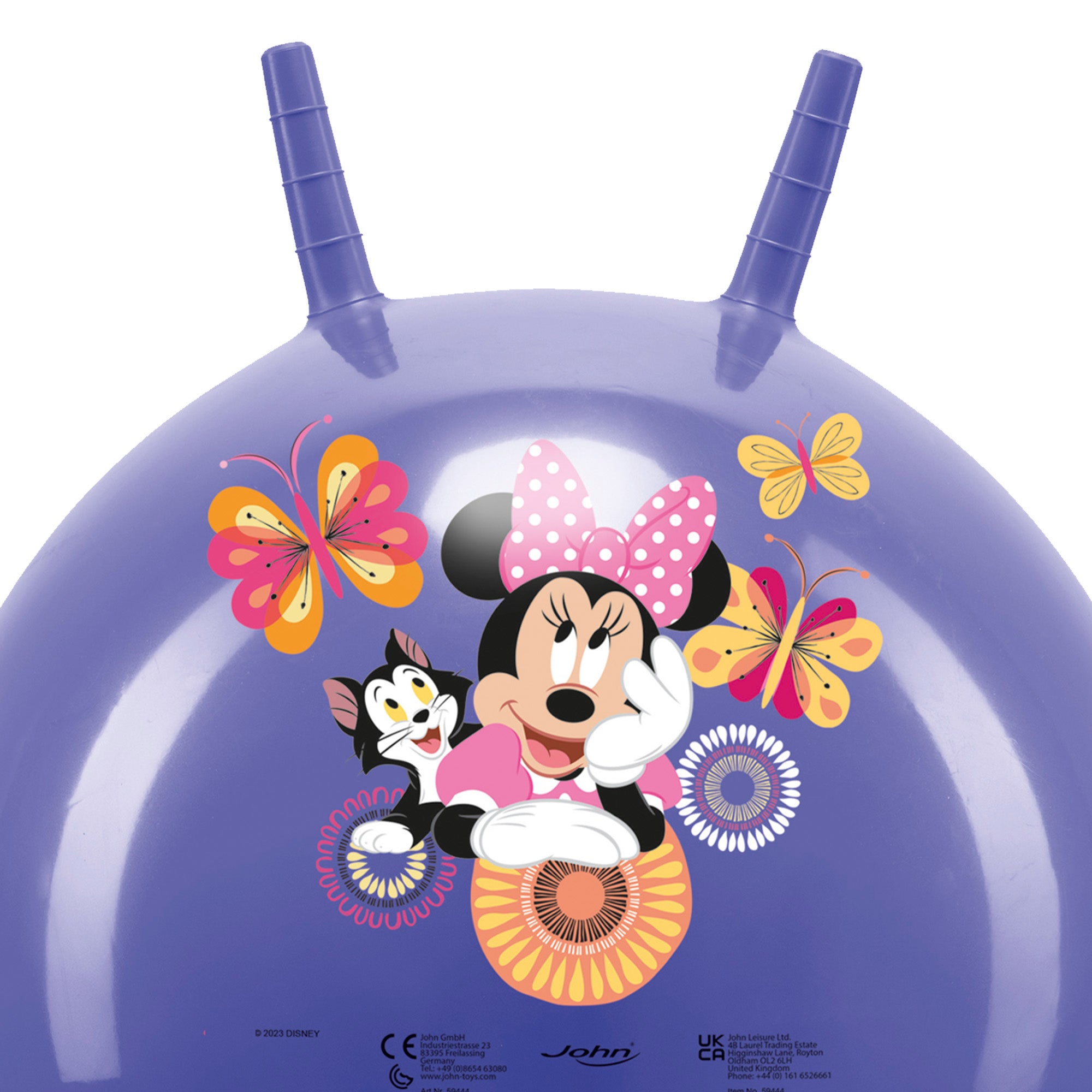 Bola insuflável oficial da Minnie, diâmetro de 45 a 50 cm