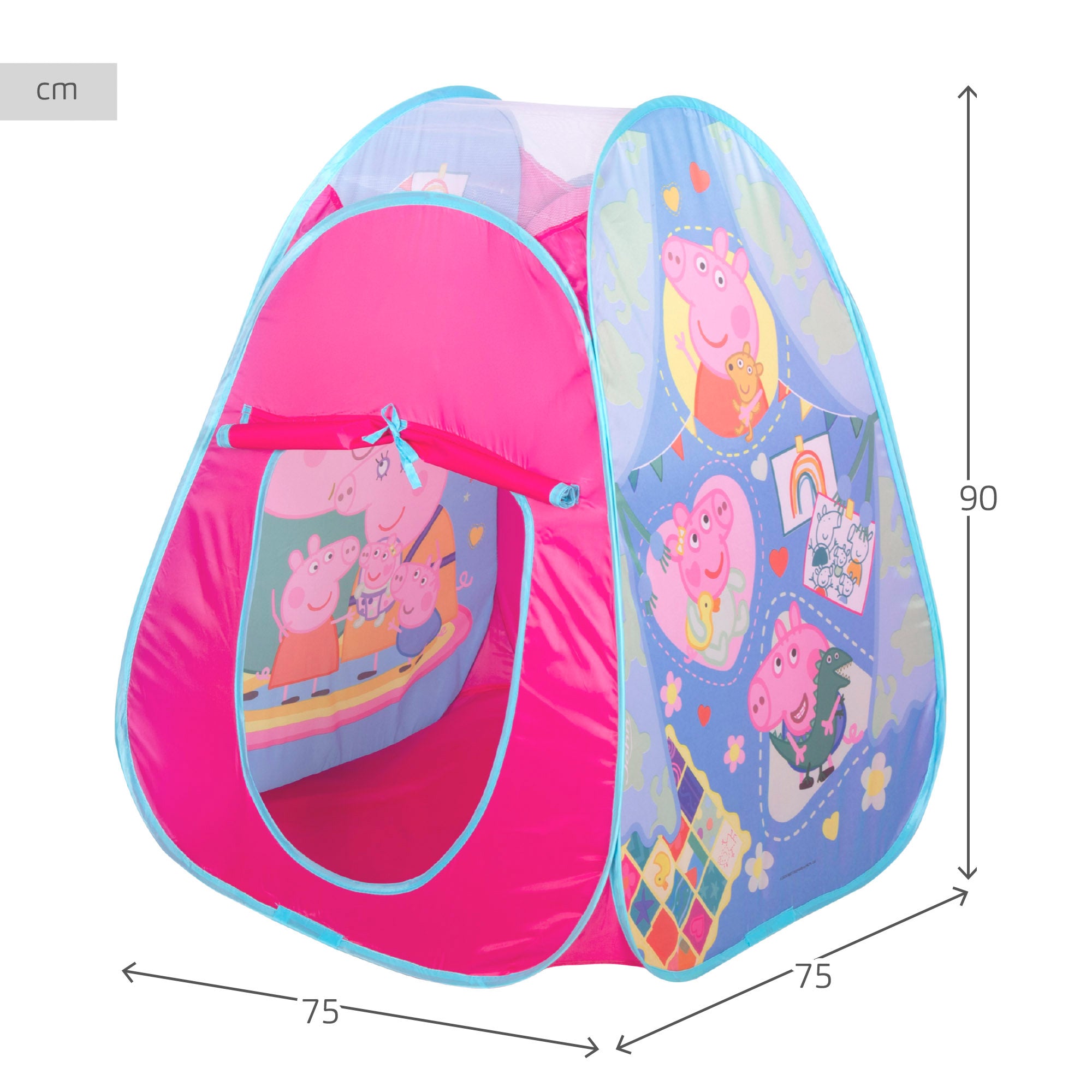 Tenda infantil pop-up oficial da Peppa Pig