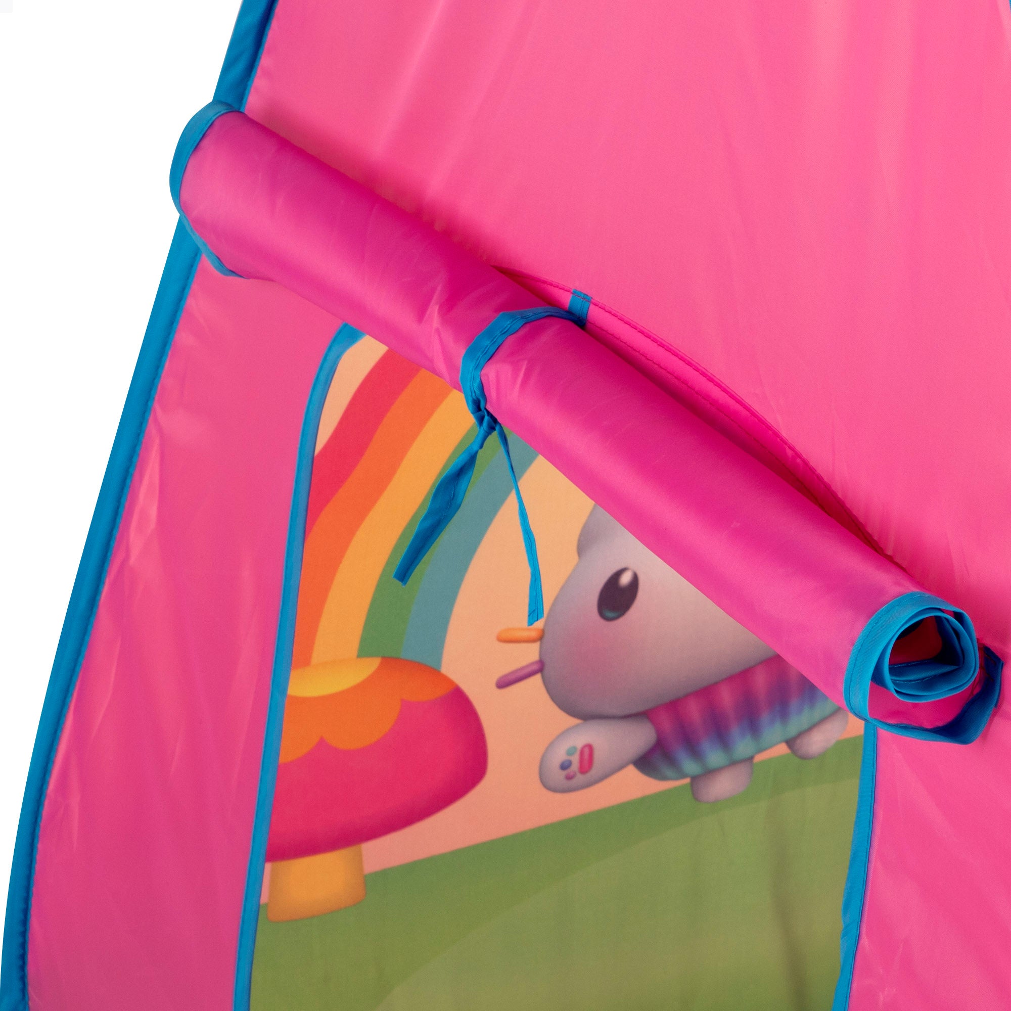 Tenda infantil pop-up oficial da Casa de Bonecas da Gabby