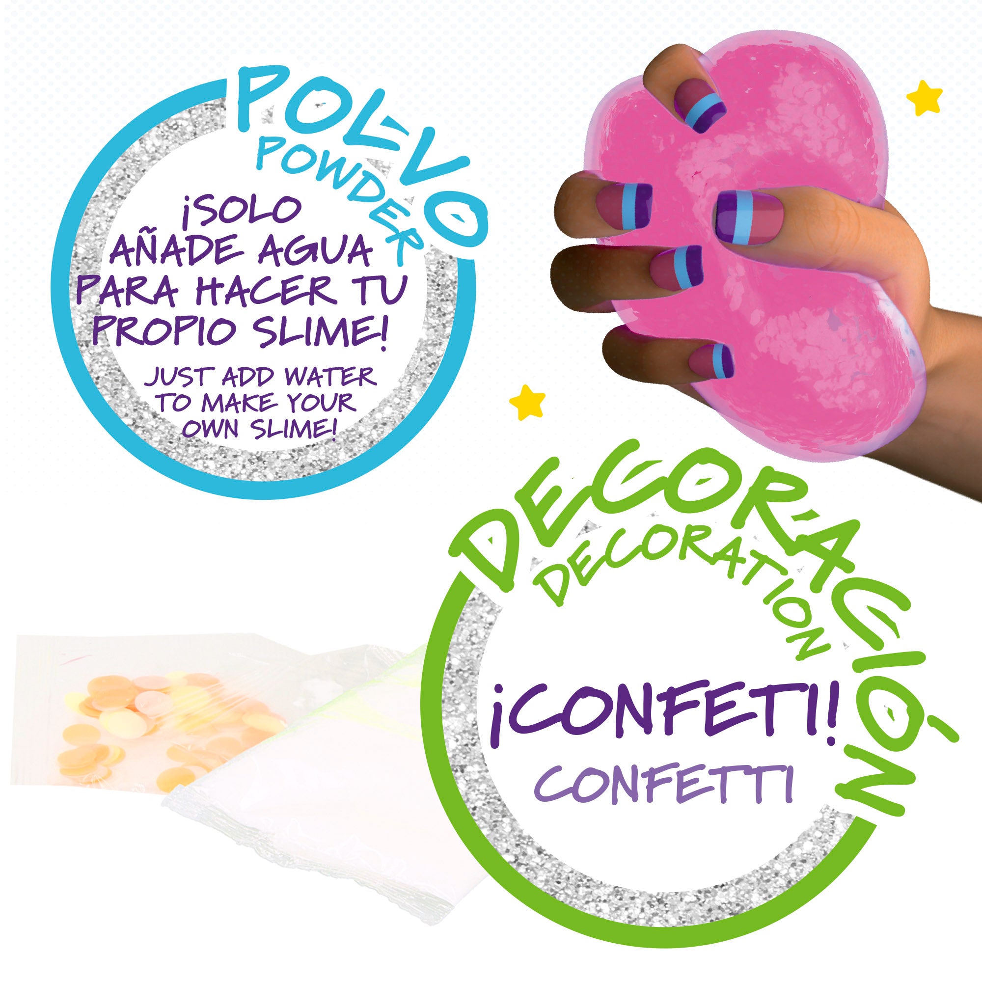 Doctor Squish Recharge Glow it! Pack de 6 squishies e acessórios.
