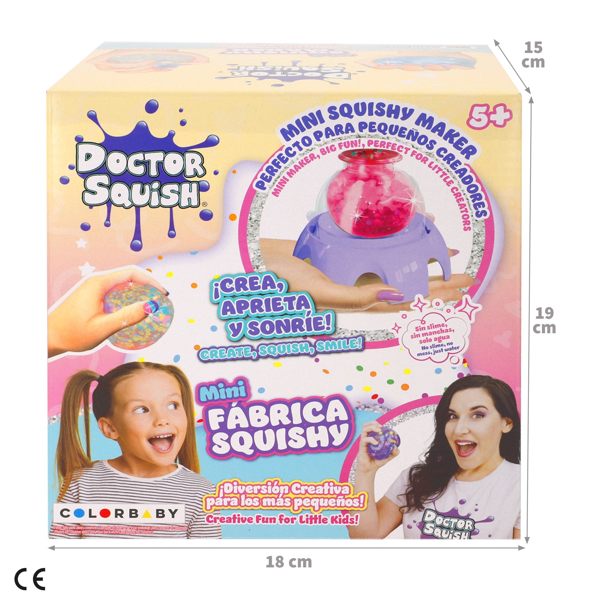 Doctor Squish Mini estación fábrica squishy + 5 años