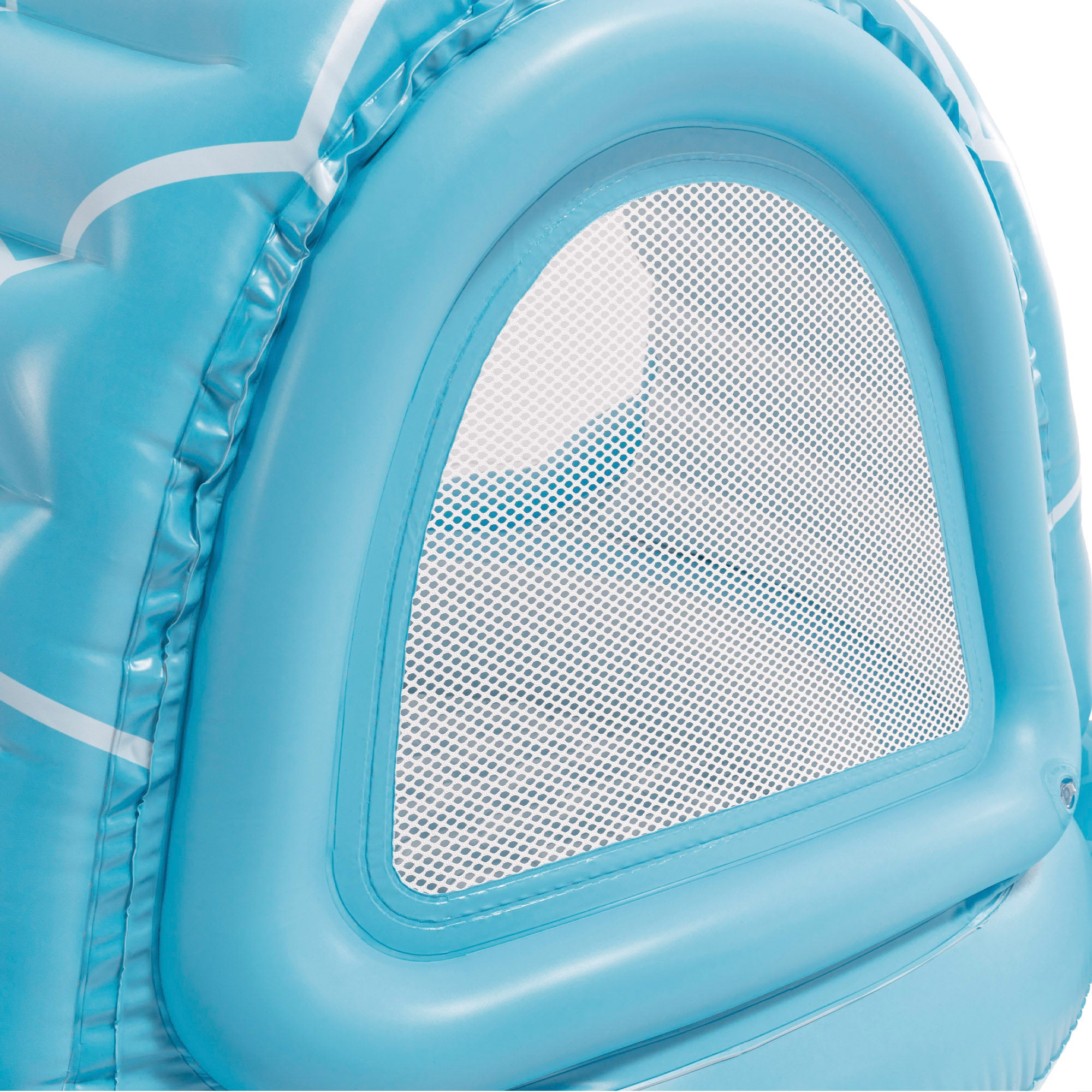 Centro de jogos insuflável em forma de tartaruga da INTEX com 100 bolas multicoloridas.