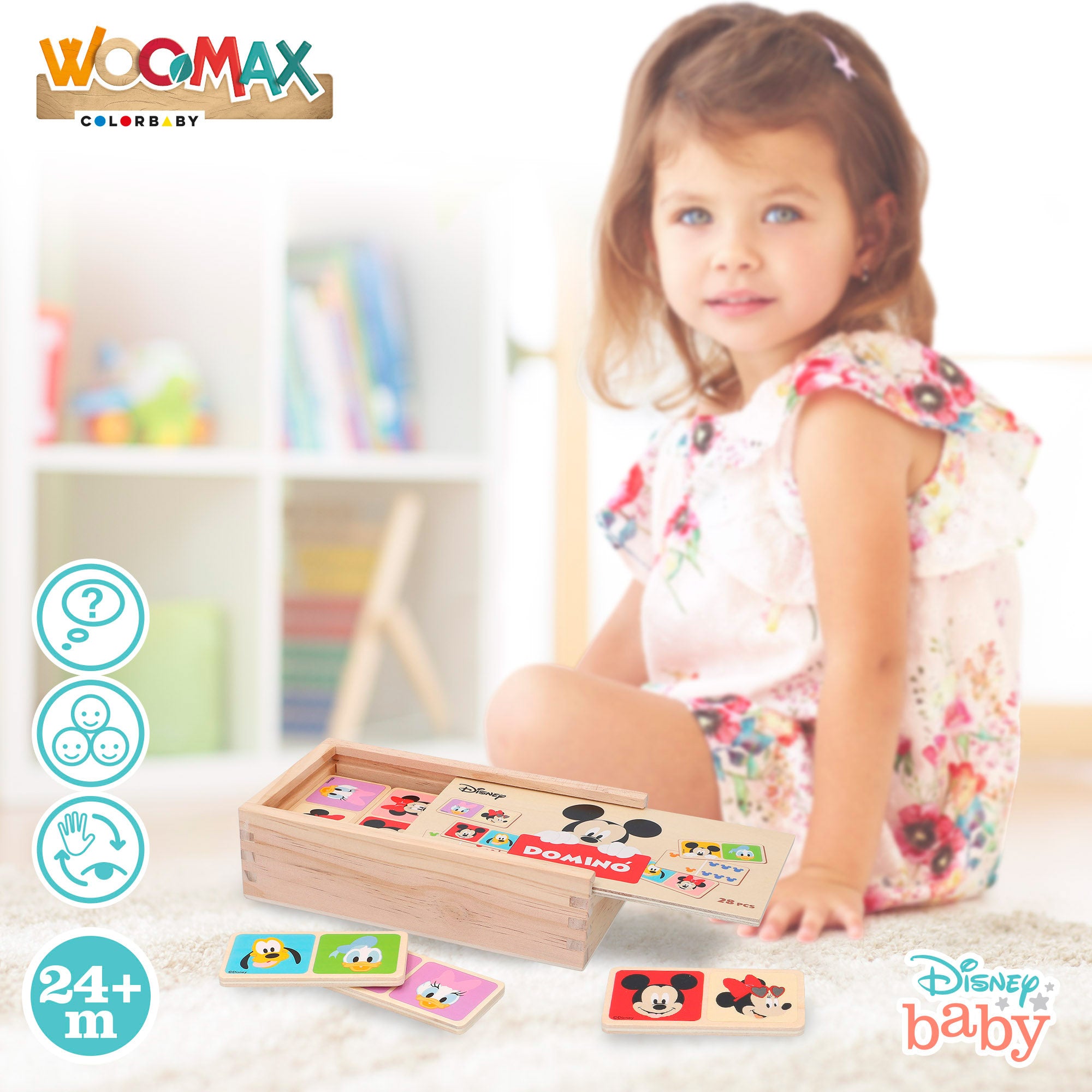 WOOMAX Dominó em Madeira Disney
