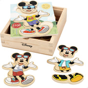 Puzzle de madeira WOOMAX Disney Mickey