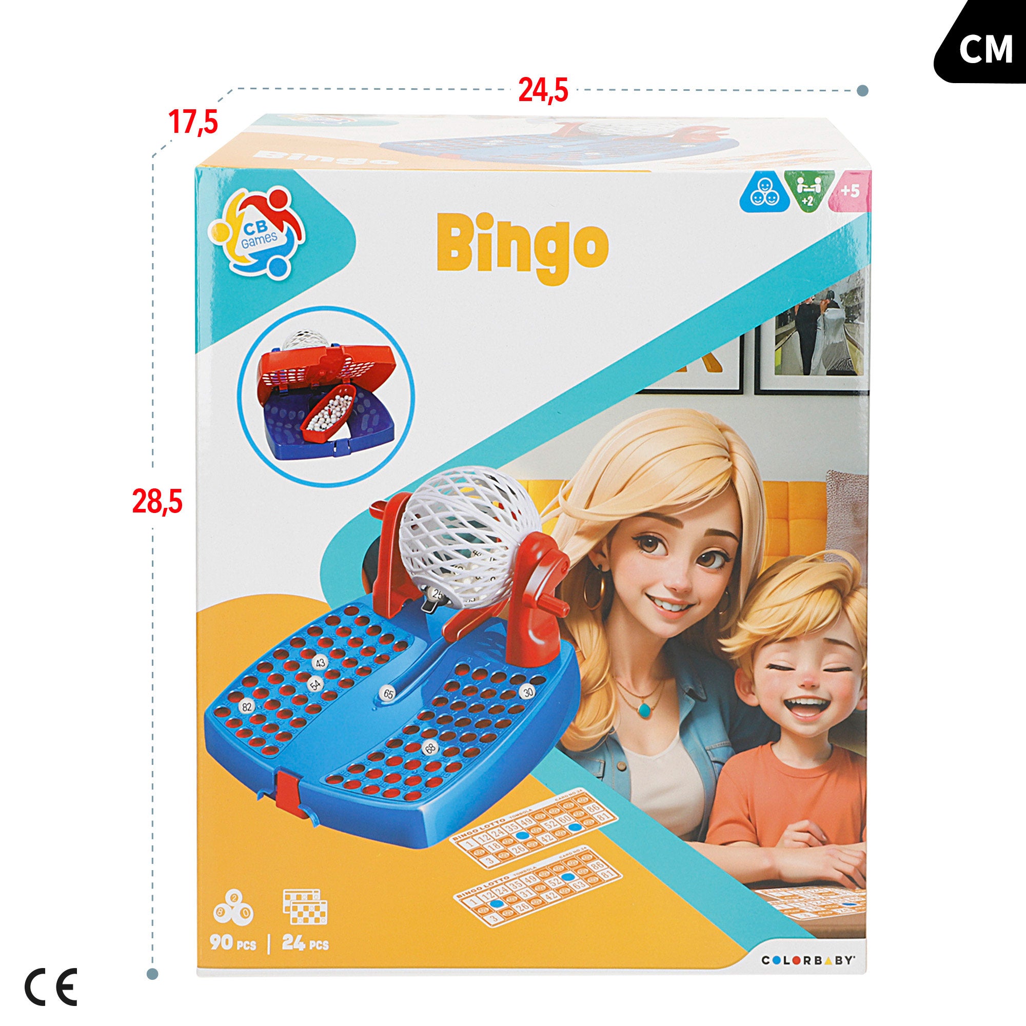 Jogo de tabuleiro Bingo CB Games