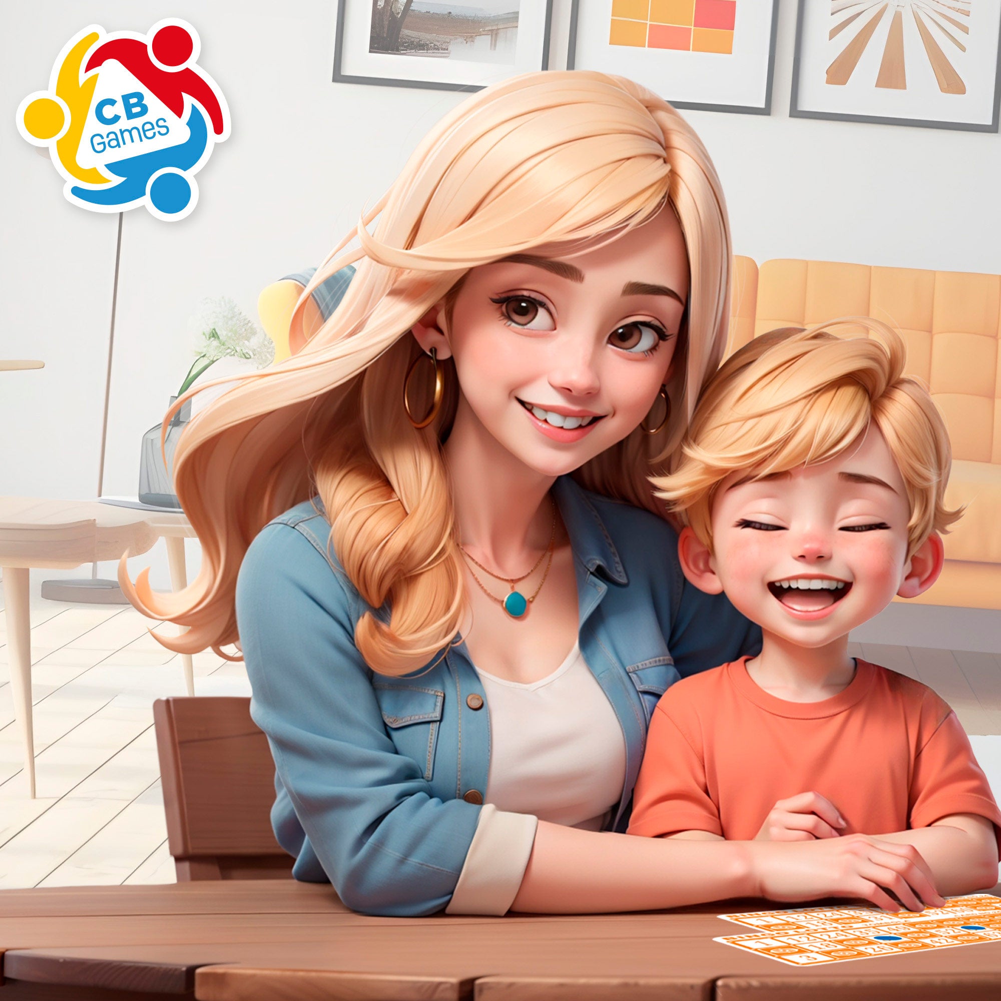 Jogo de tabuleiro Bingo CB Games